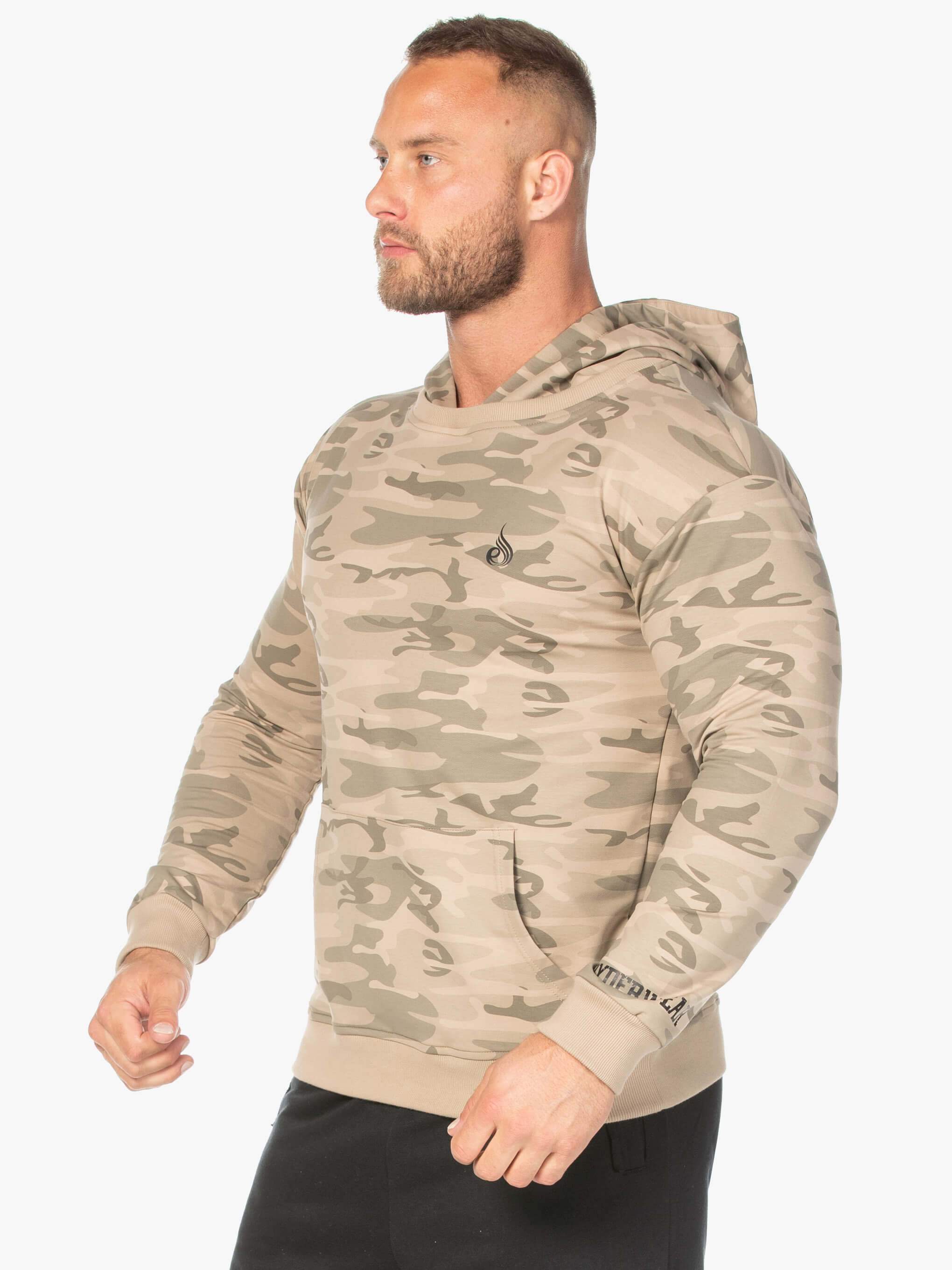 Camo Pullover Hoodie - Tan Camo 3 Camo Pullover Hoodie - Tan Camo
