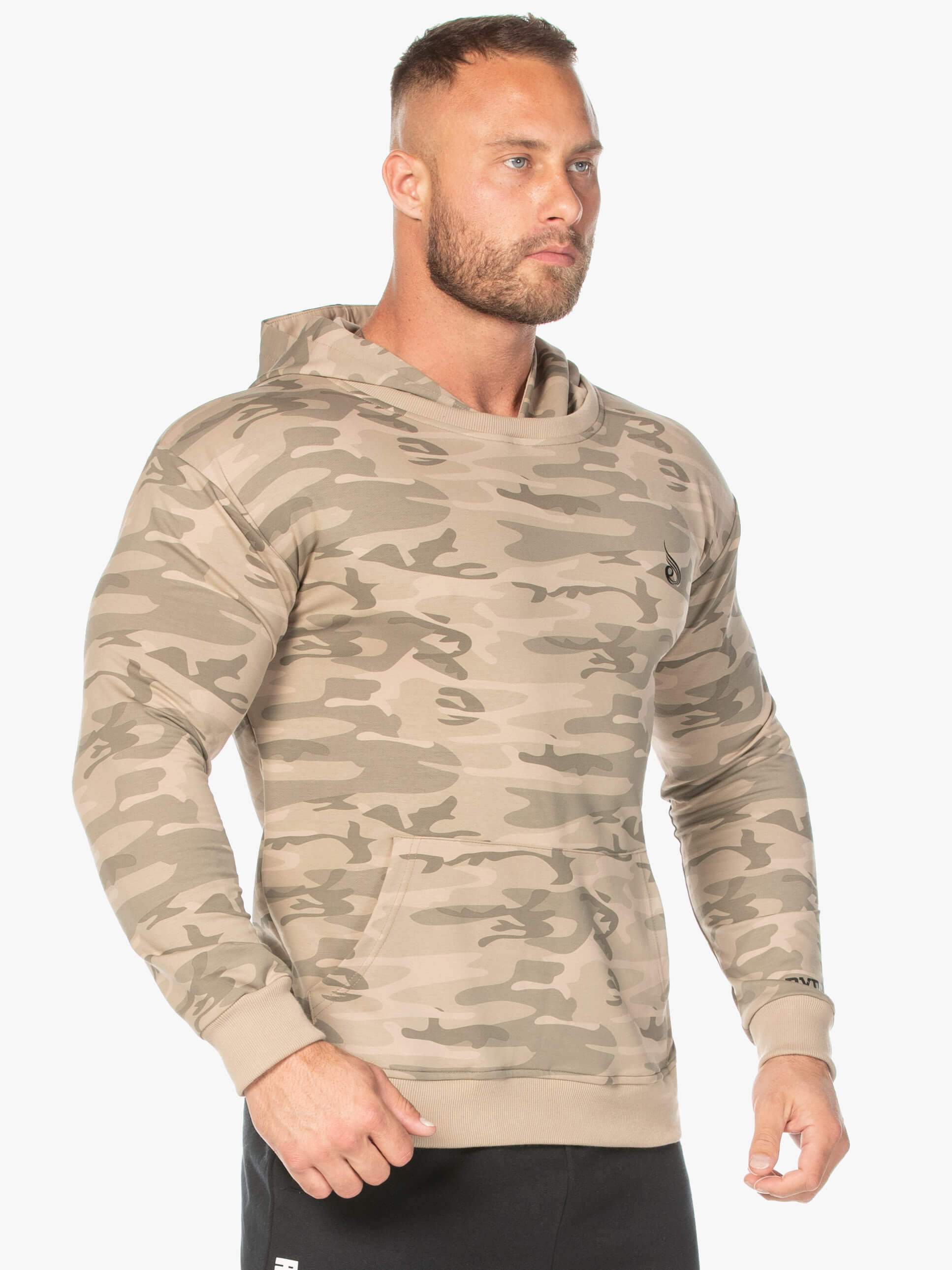 Camo Pullover Hoodie - Tan Camo 4 Camo Pullover Hoodie - Tan Camo