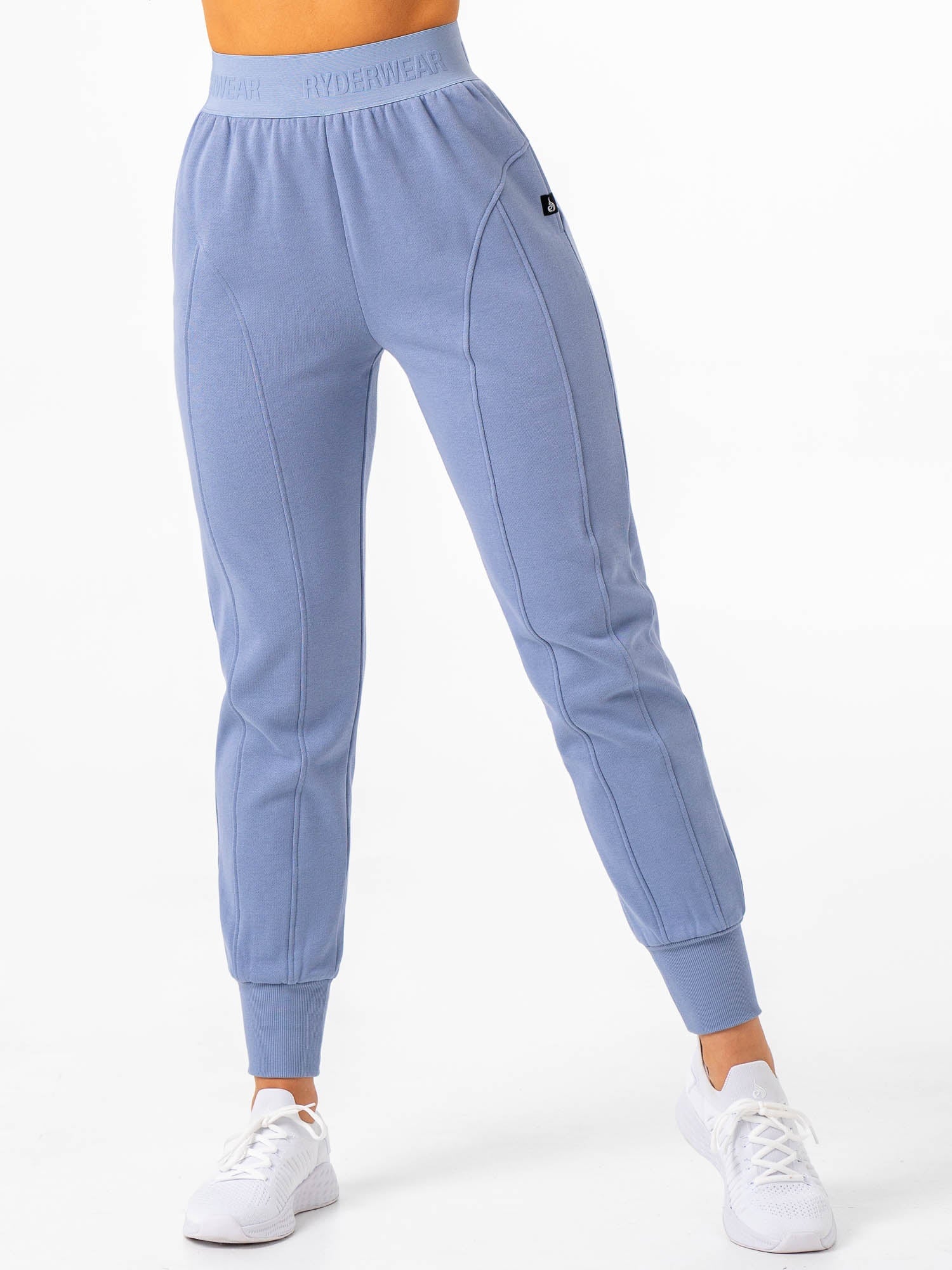 Contour Track Pants - Steel Blue