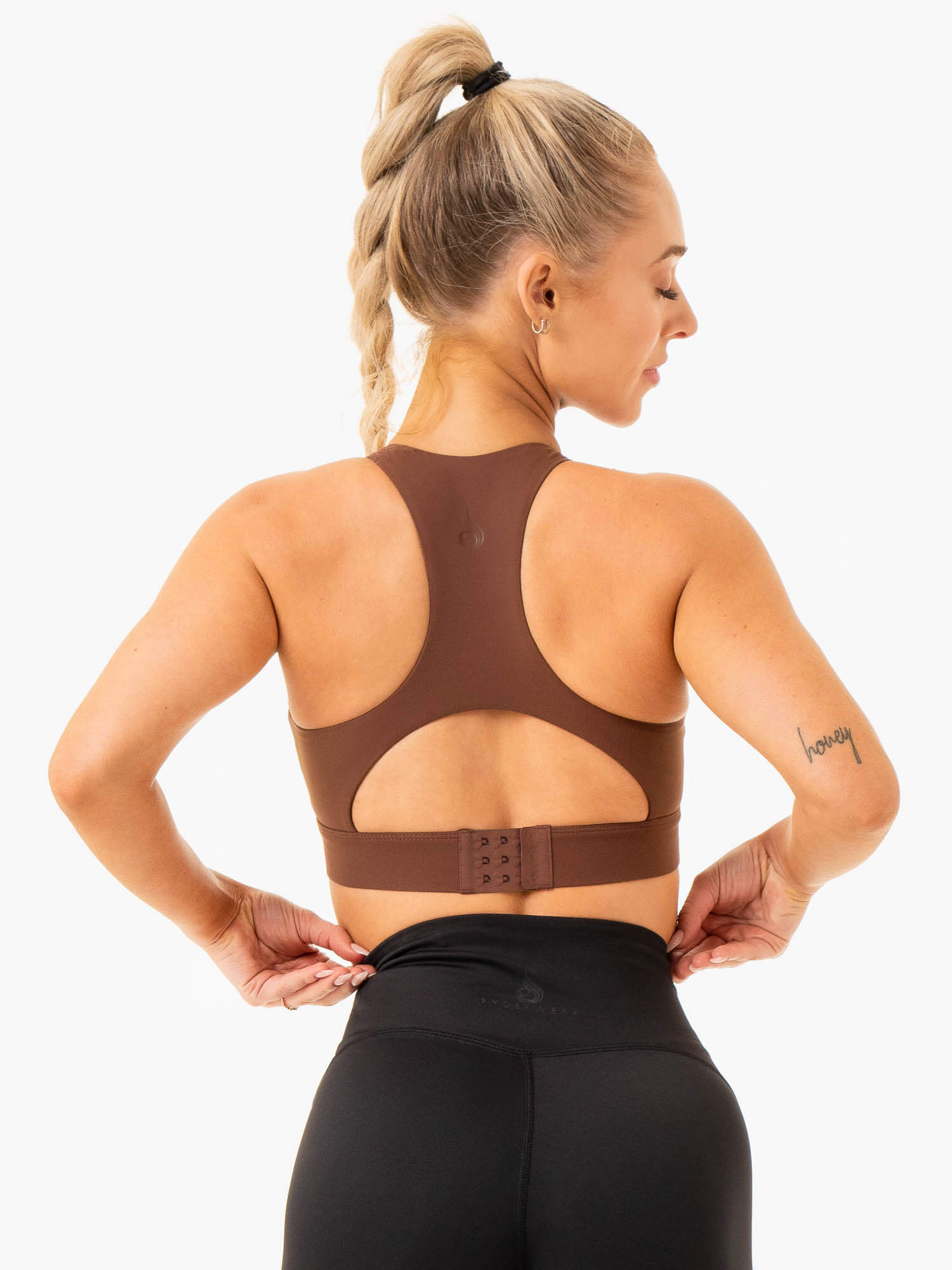 Critical High Impact Sports Bra - Chocolate 4 Critical High Impact Sports Bra - Chocolate