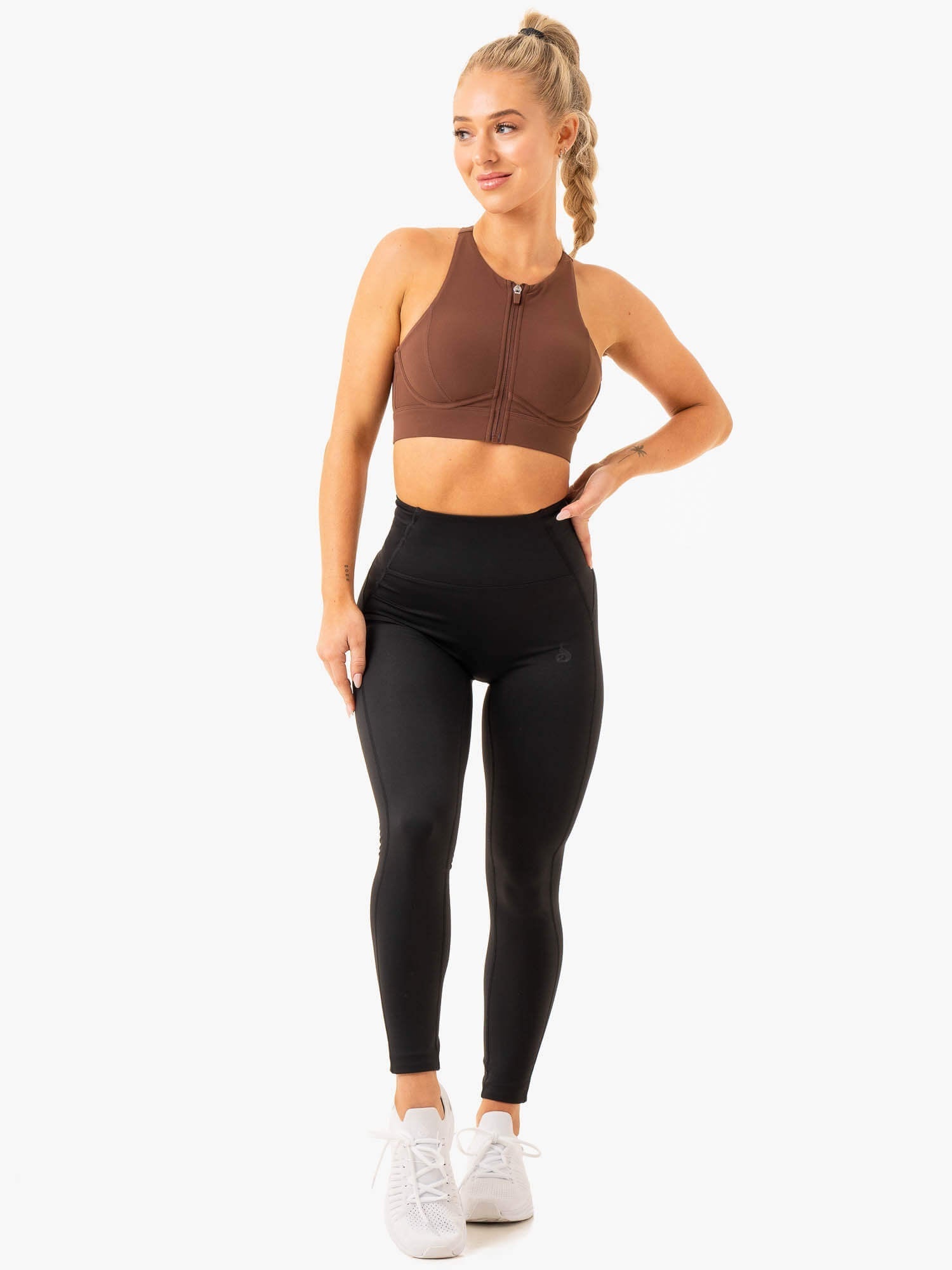 Critical High Impact Sports Bra - Chocolate 6 Critical High Impact Sports Bra - Chocolate