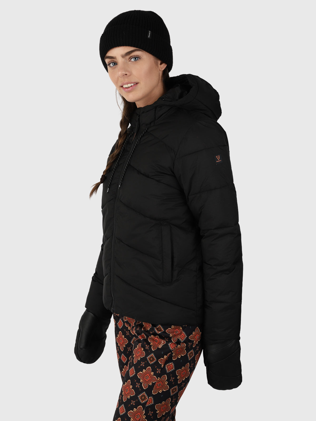 Mira Women Puffer Jacket | Black 7 Mira Women Puffer Jacket | Black