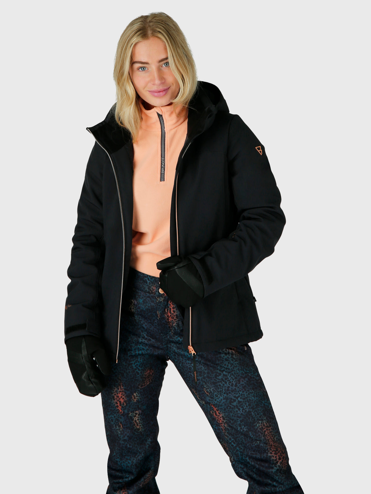 Aries-N Women Softshell Jacket | Black 4 Aries-N Women Softshell Jacket | Black