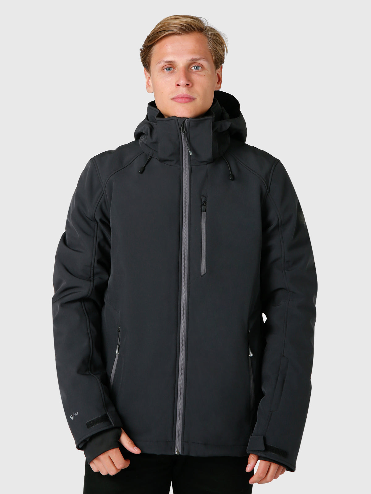 Marsala-N Men Softshell Jacket | Black
