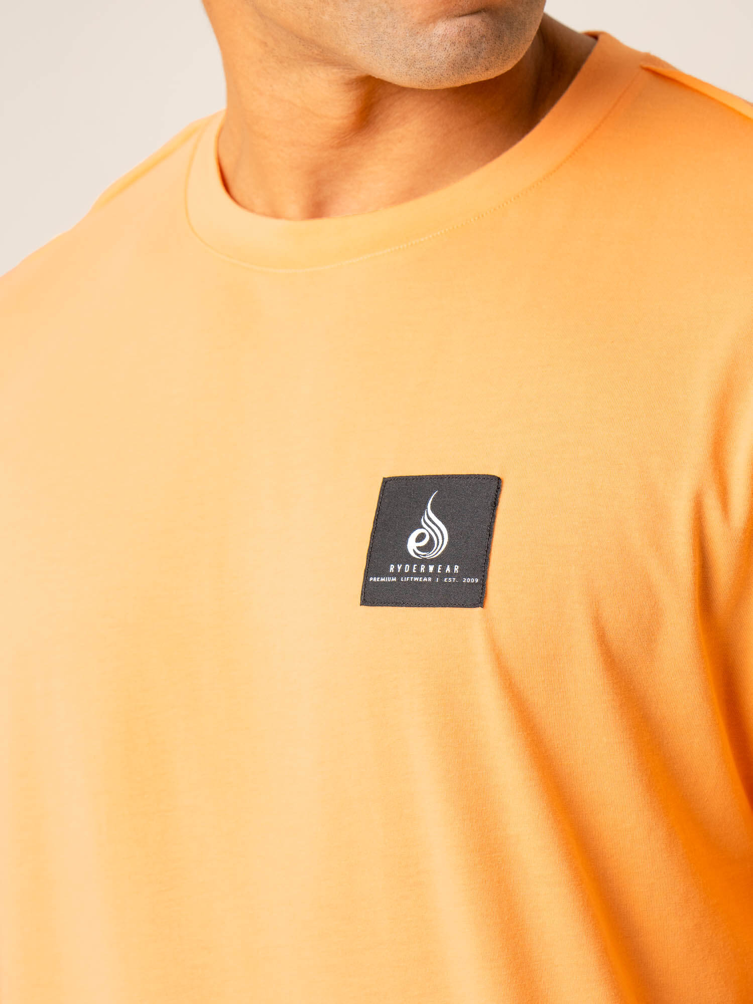 Dynamic Oversized T-Shirt - Orange Sherbet 3 Dynamic Oversized T-Shirt - Orange Sherbet