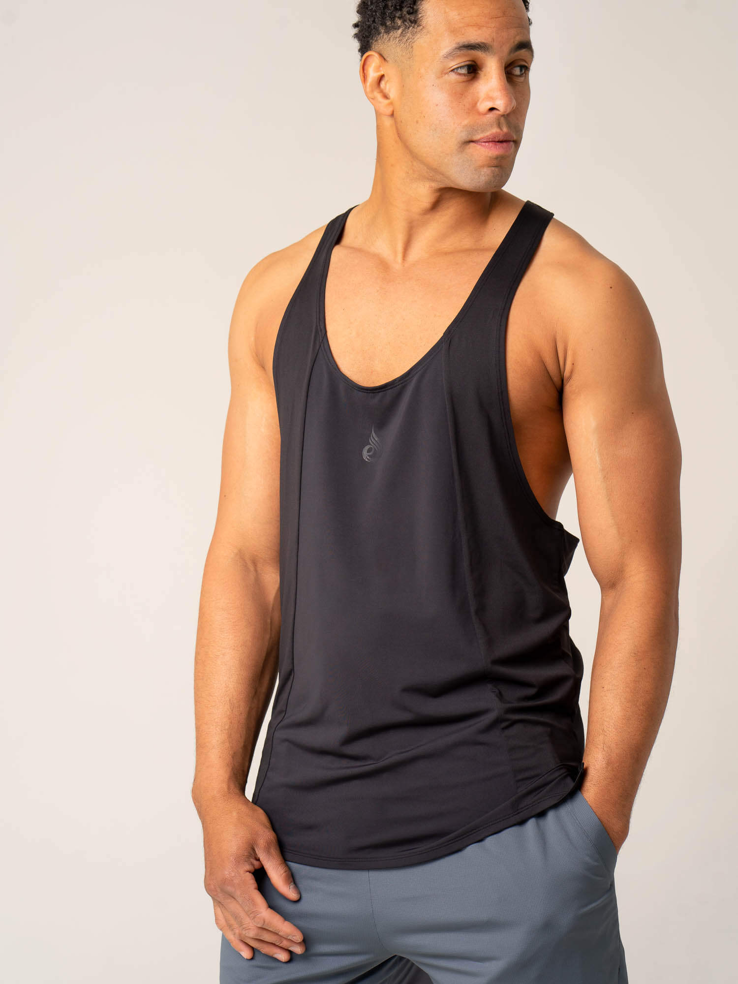 Dynamic Stringer T-Back - Black 3 Dynamic Stringer T-Back - Black