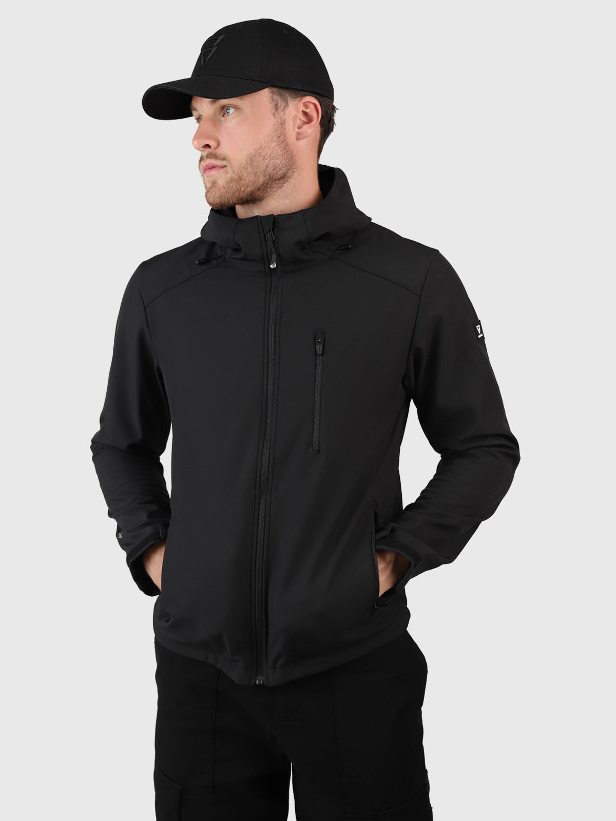 Mib-N Men Softshell Jacket | Black