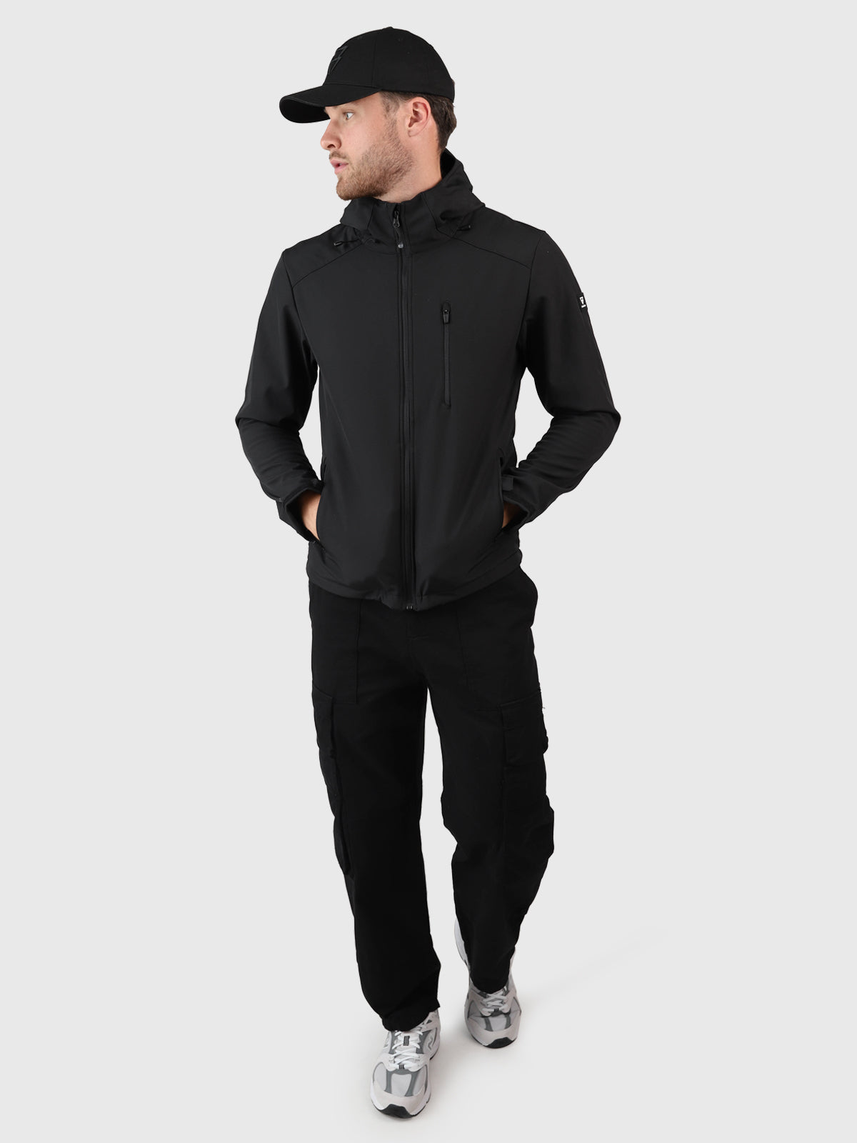 Mib-N Men Softshell Jacket | Black 5 Mib-N Men Softshell Jacket | Black