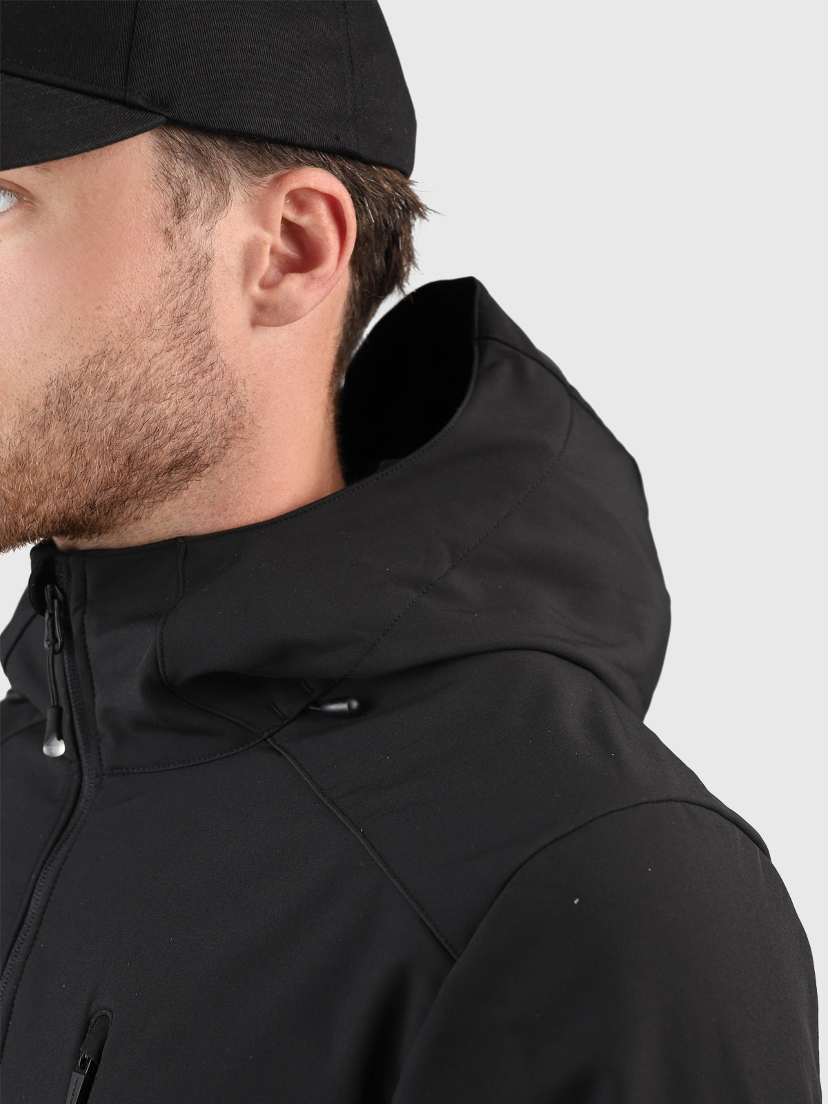 Mib-N Men Softshell Jacket | Black 6 Mib-N Men Softshell Jacket | Black