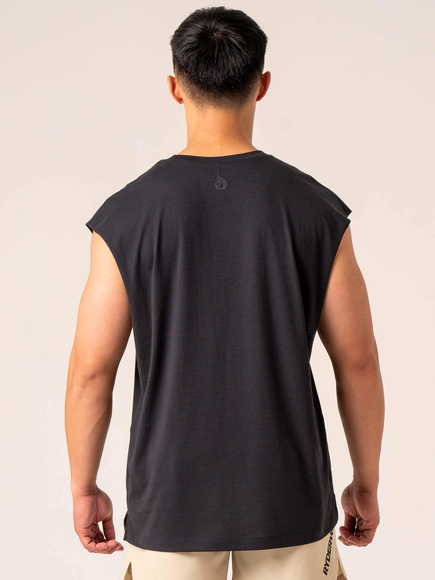 Emerge Muscle Tank - Faded Black 4 Emerge Muscle Tank - Faded Black