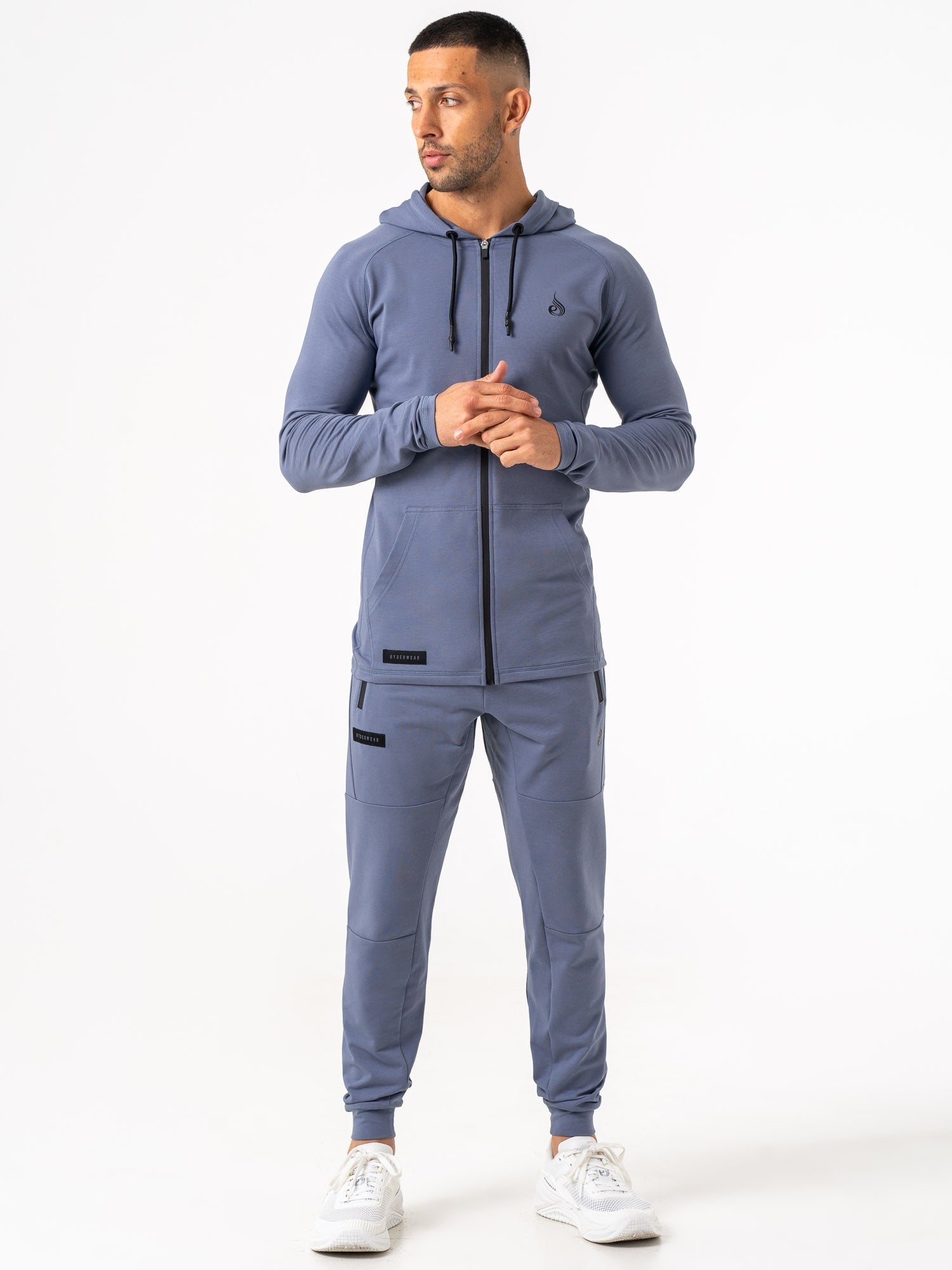 Endurance Zip Up Jacket - Denim Blue 6 Endurance Zip Up Jacket - Denim Blue