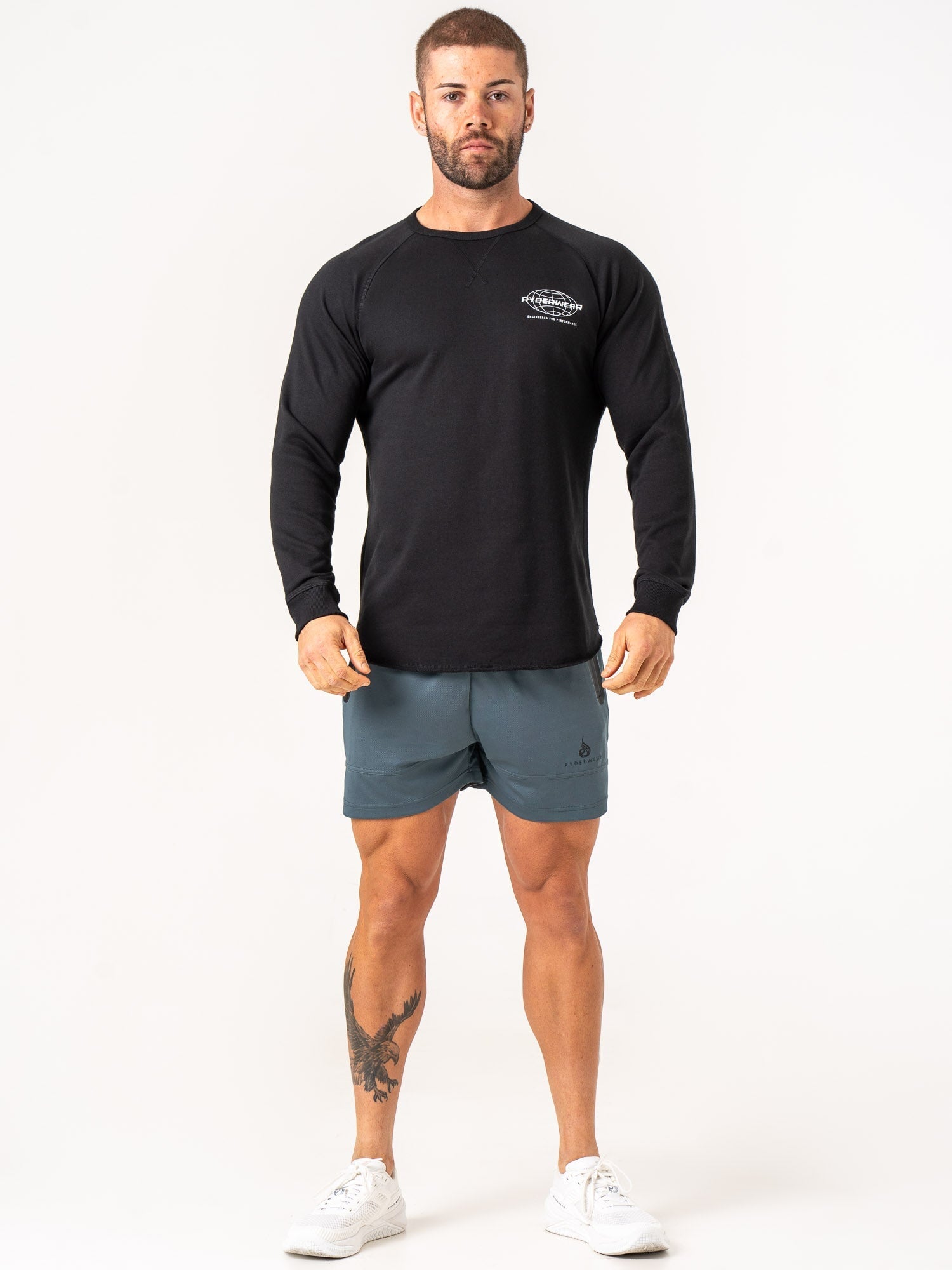 Energy Crew Neck - Black 6 Energy Crew Neck - Black