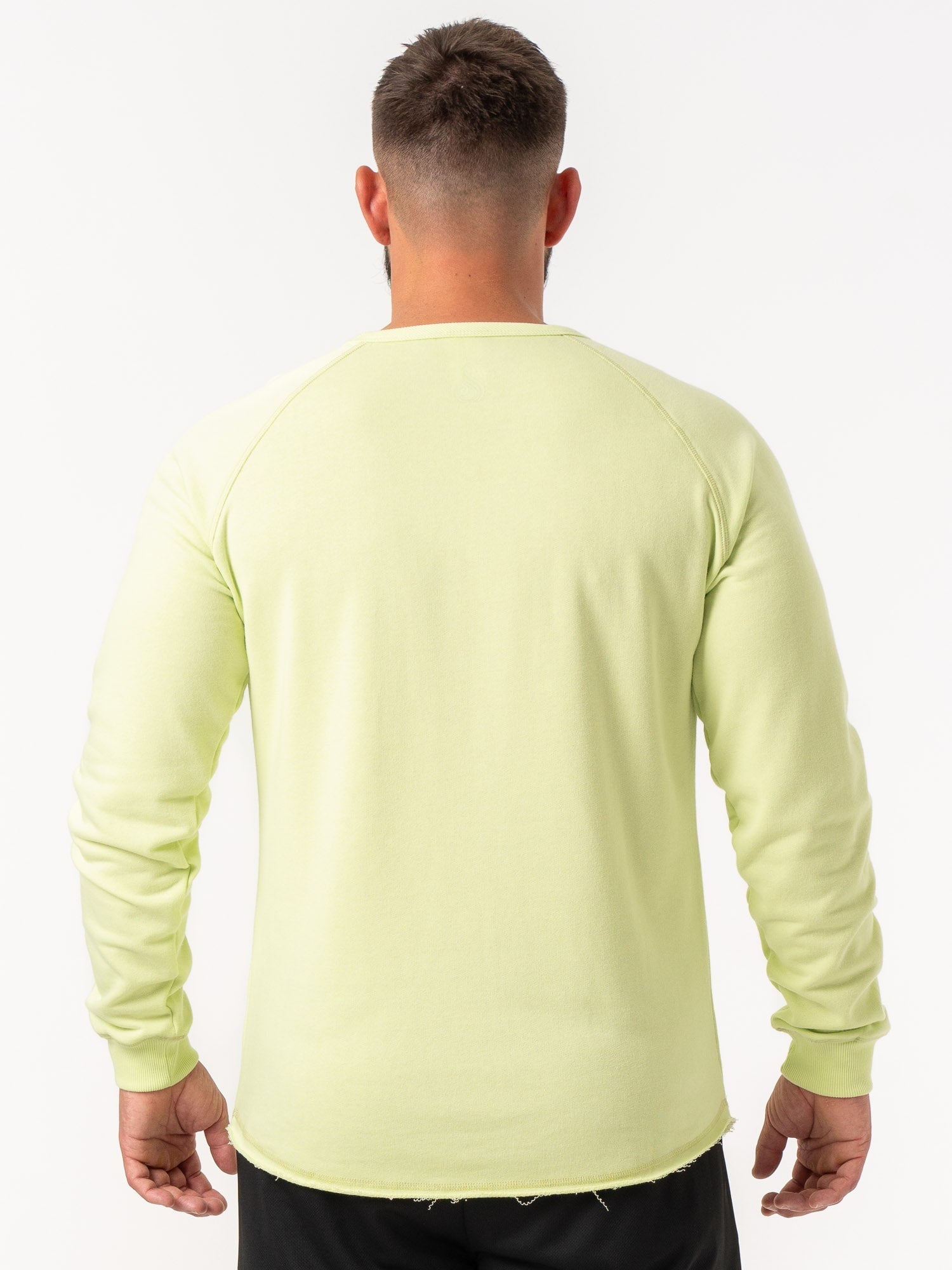 Energy Crew Neck - Lime 2 Energy Crew Neck - Lime