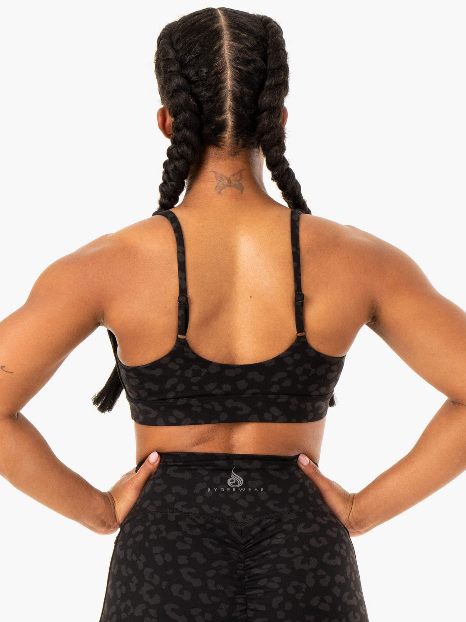 Evolution Sports Bra - Black Leopard 2 Evolution Sports Bra - Black Leopard