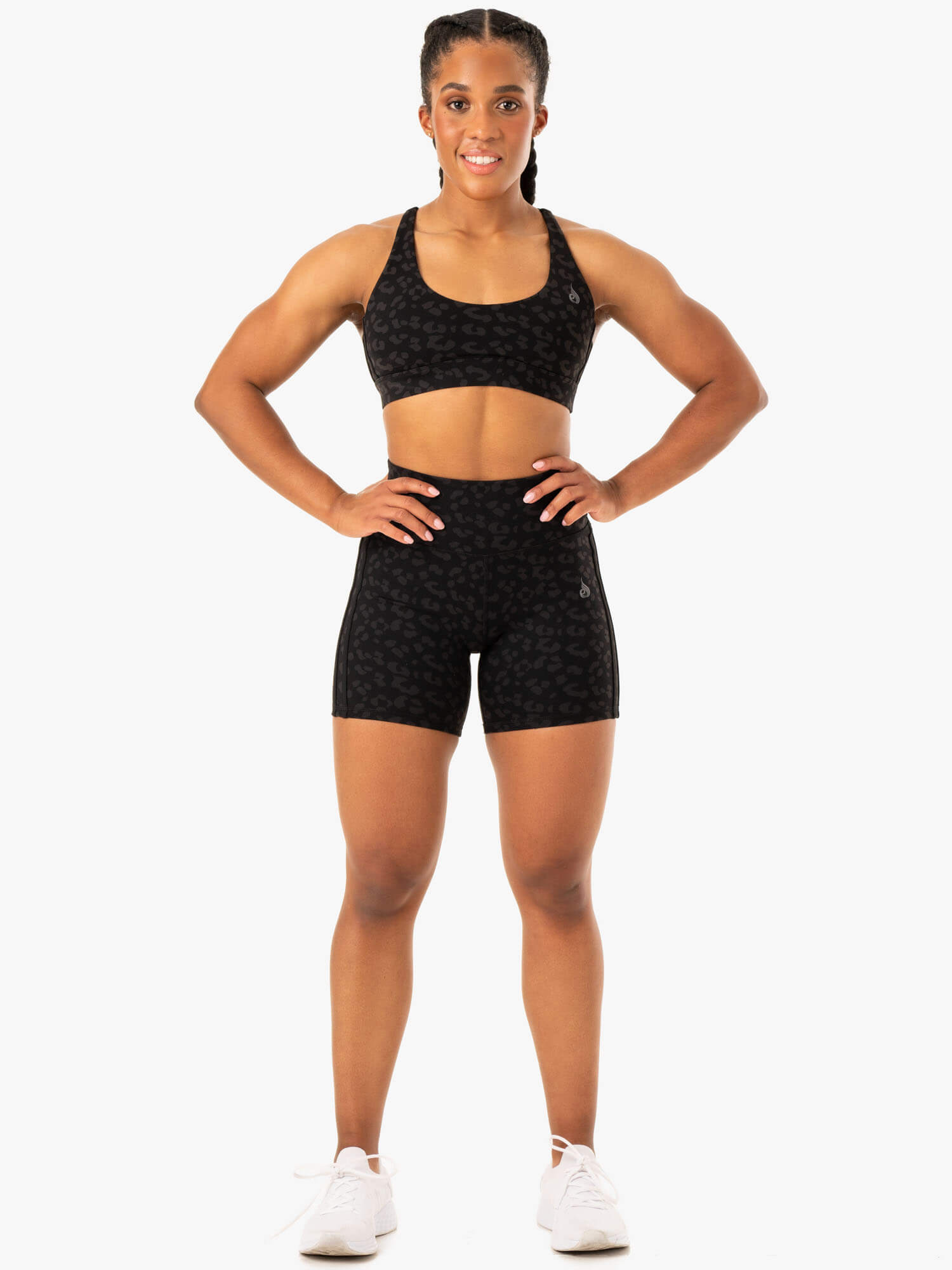 Evolution Sports Bra - Black Leopard 4 Evolution Sports Bra - Black Leopard