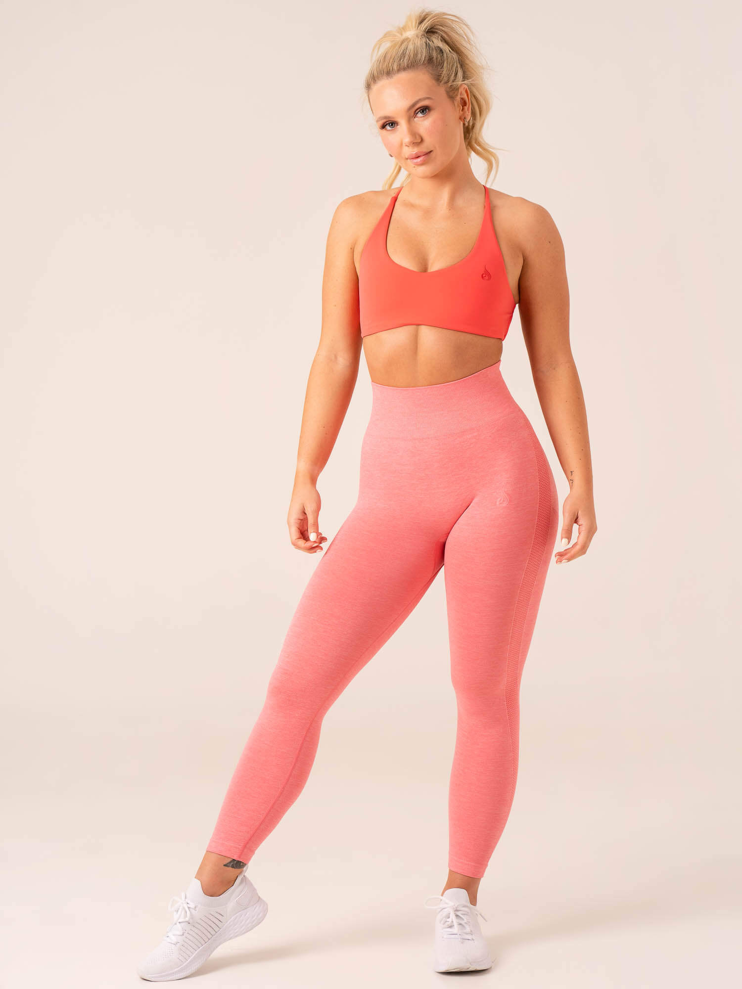 Evolve Seamless Leggings - Coral Marl 6 Evolve Seamless Leggings - Coral Marl