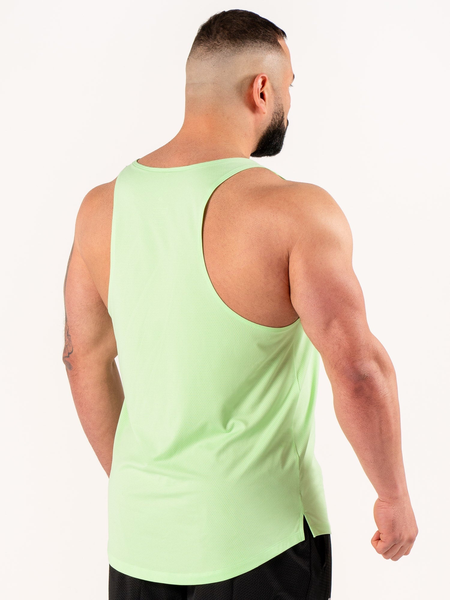 Flex Active Tank - Lime Marl 2 Flex Active Tank - Lime Marl