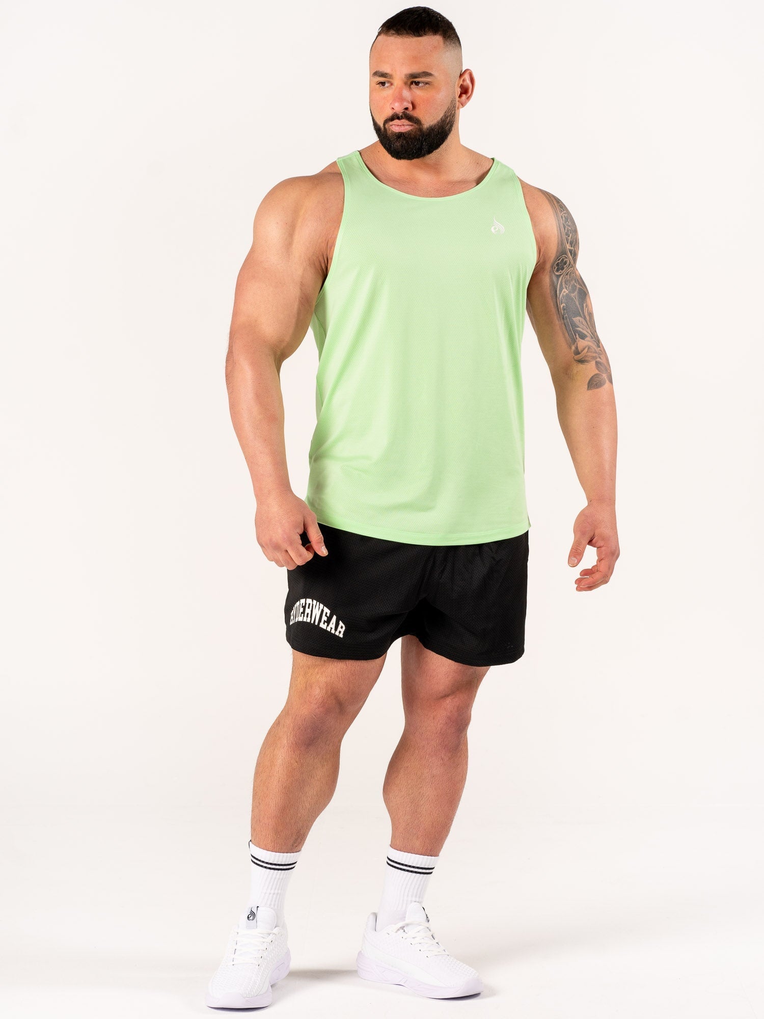 Flex Active Tank - Lime Marl 4 Flex Active Tank - Lime Marl