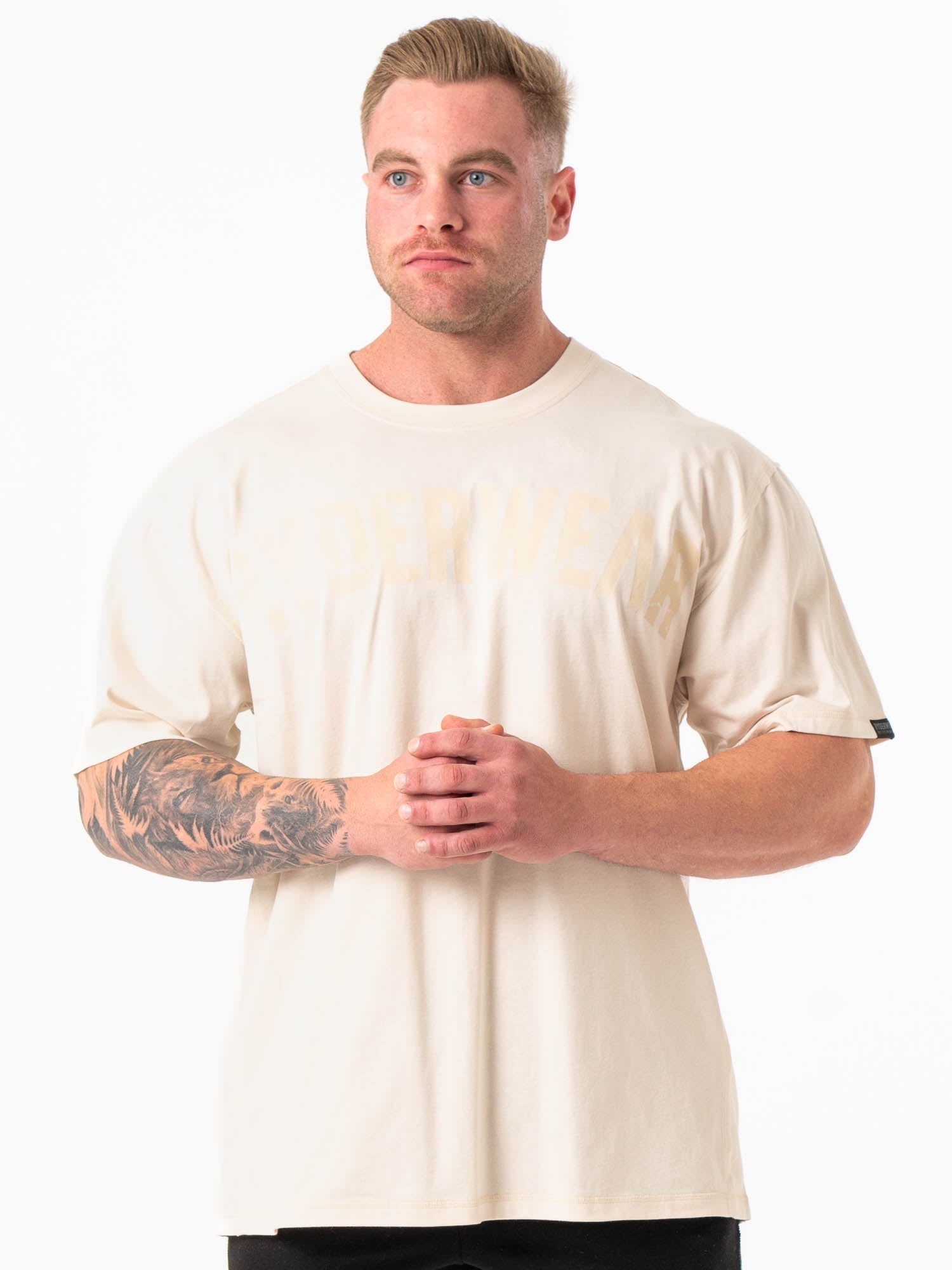 Force Oversized T-Shirt - Bone 1 Force Oversized T-Shirt - Bone