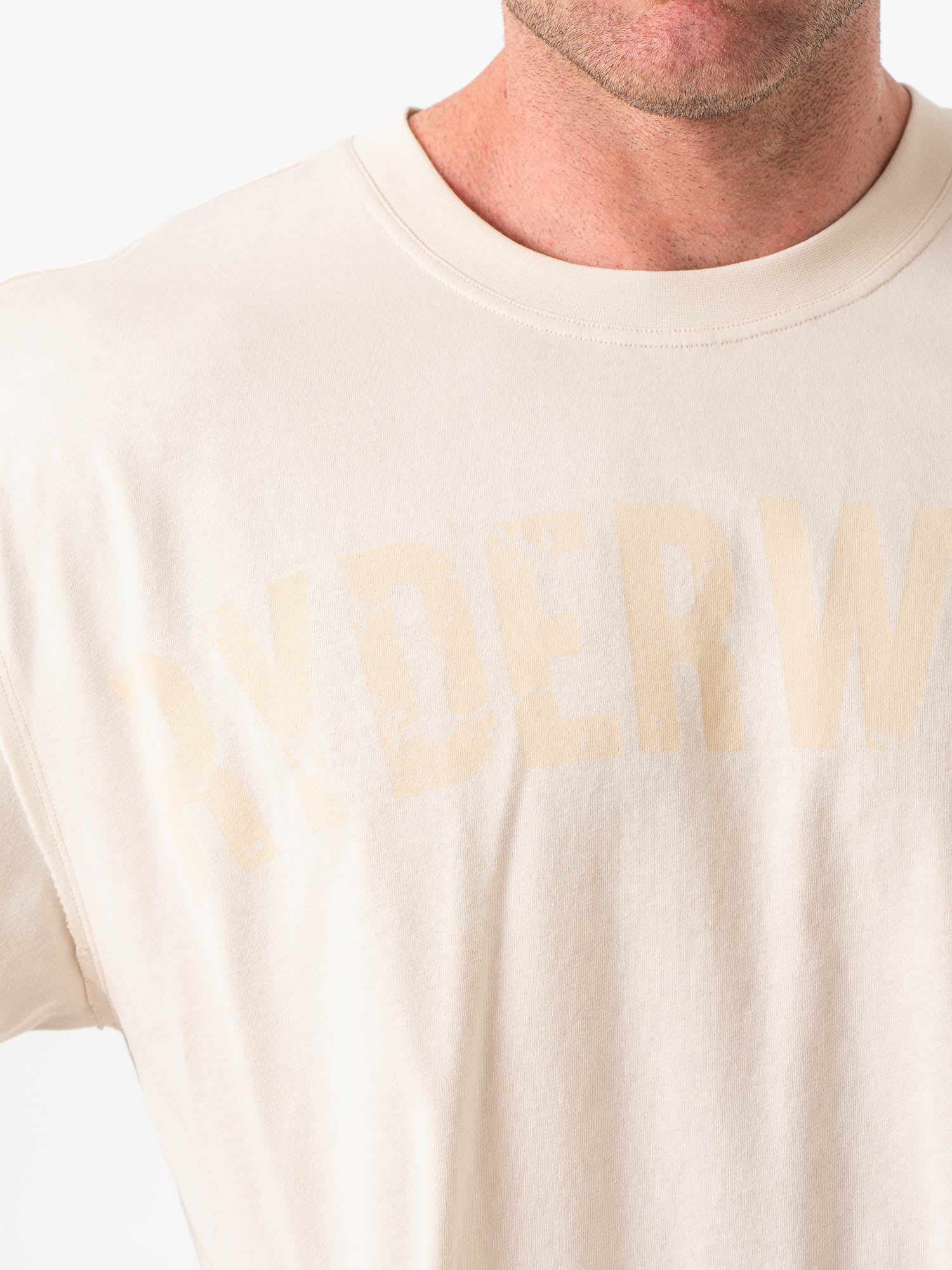 Force Oversized T-Shirt - Bone 2 Force Oversized T-Shirt - Bone