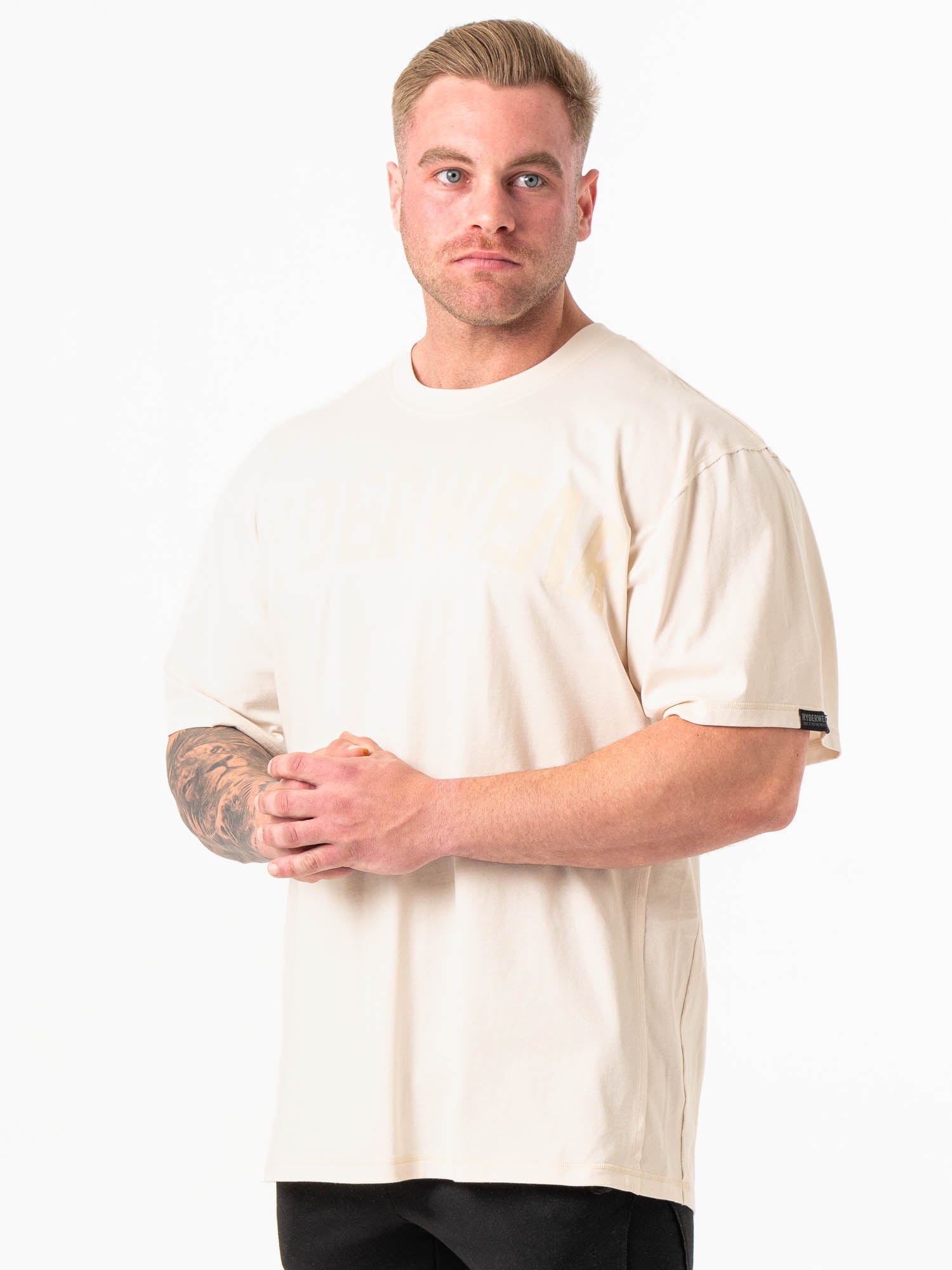 Force Oversized T-Shirt - Bone 4 Force Oversized T-Shirt - Bone