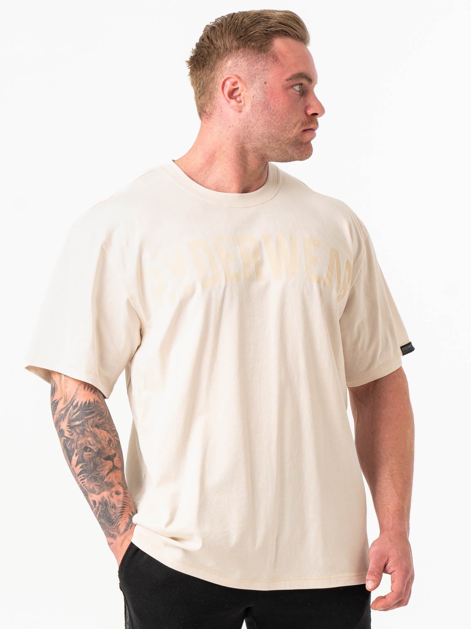 Force Oversized T-Shirt - Bone 5 Force Oversized T-Shirt - Bone