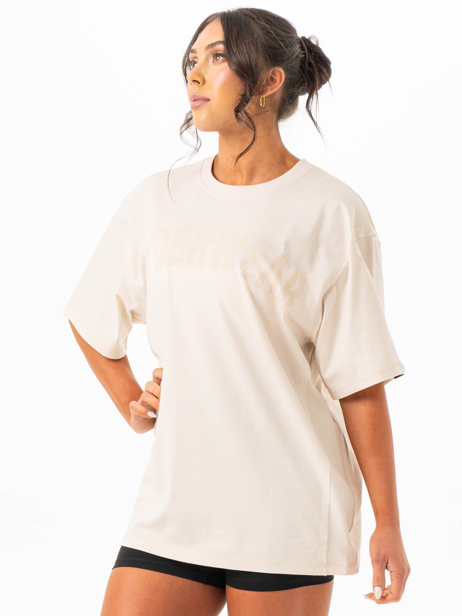 Force Oversized T-Shirt - Bone