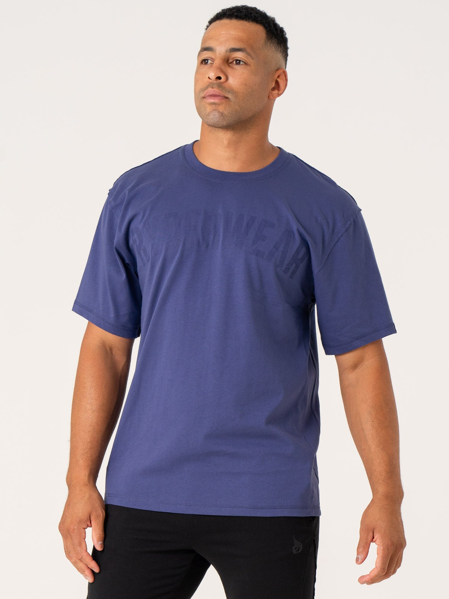 Force Oversized T-Shirt - Indigo 1 Force Oversized T-Shirt - Indigo