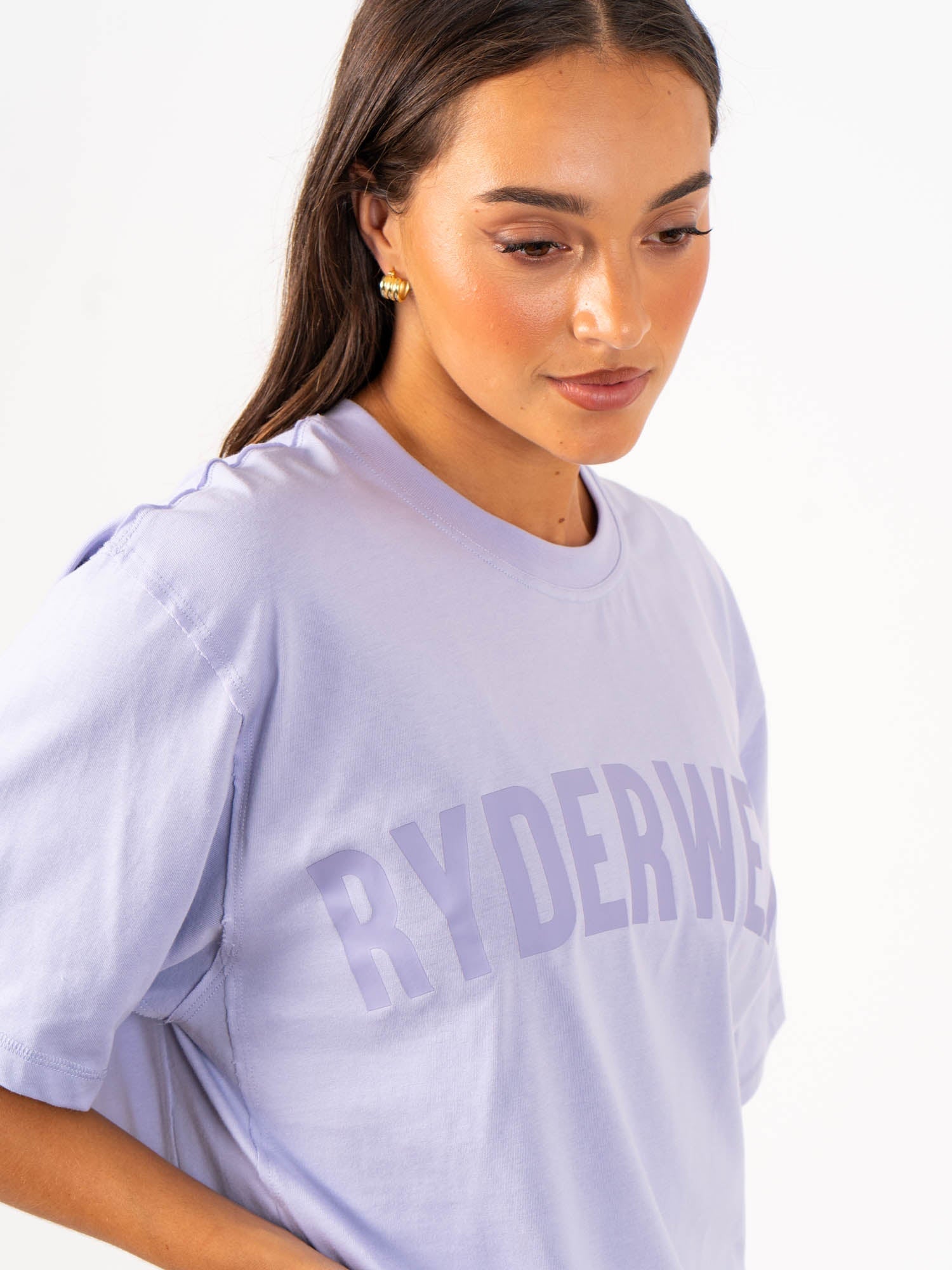 Force Oversized T-Shirt - Lavender 4 Force Oversized T-Shirt - Lavender
