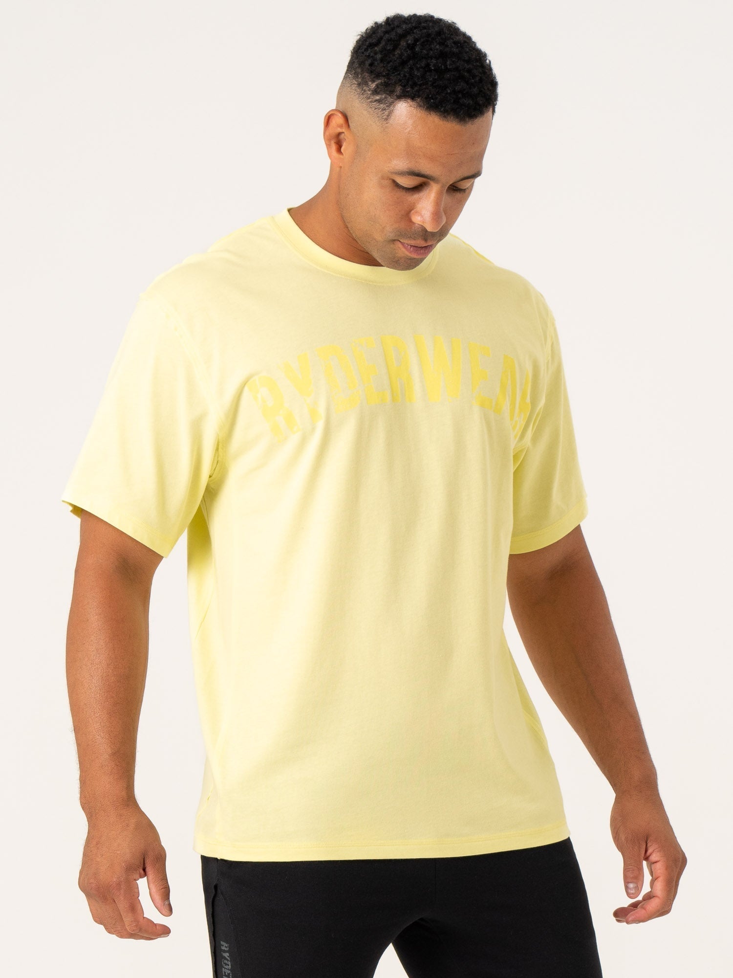 Force Oversized T-Shirt - Lemon 2 Force Oversized T-Shirt - Lemon