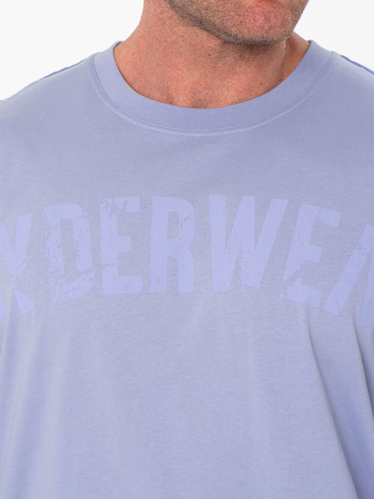 Force Oversized T-Shirt - Lilac Blue 2 Force Oversized T-Shirt - Lilac Blue