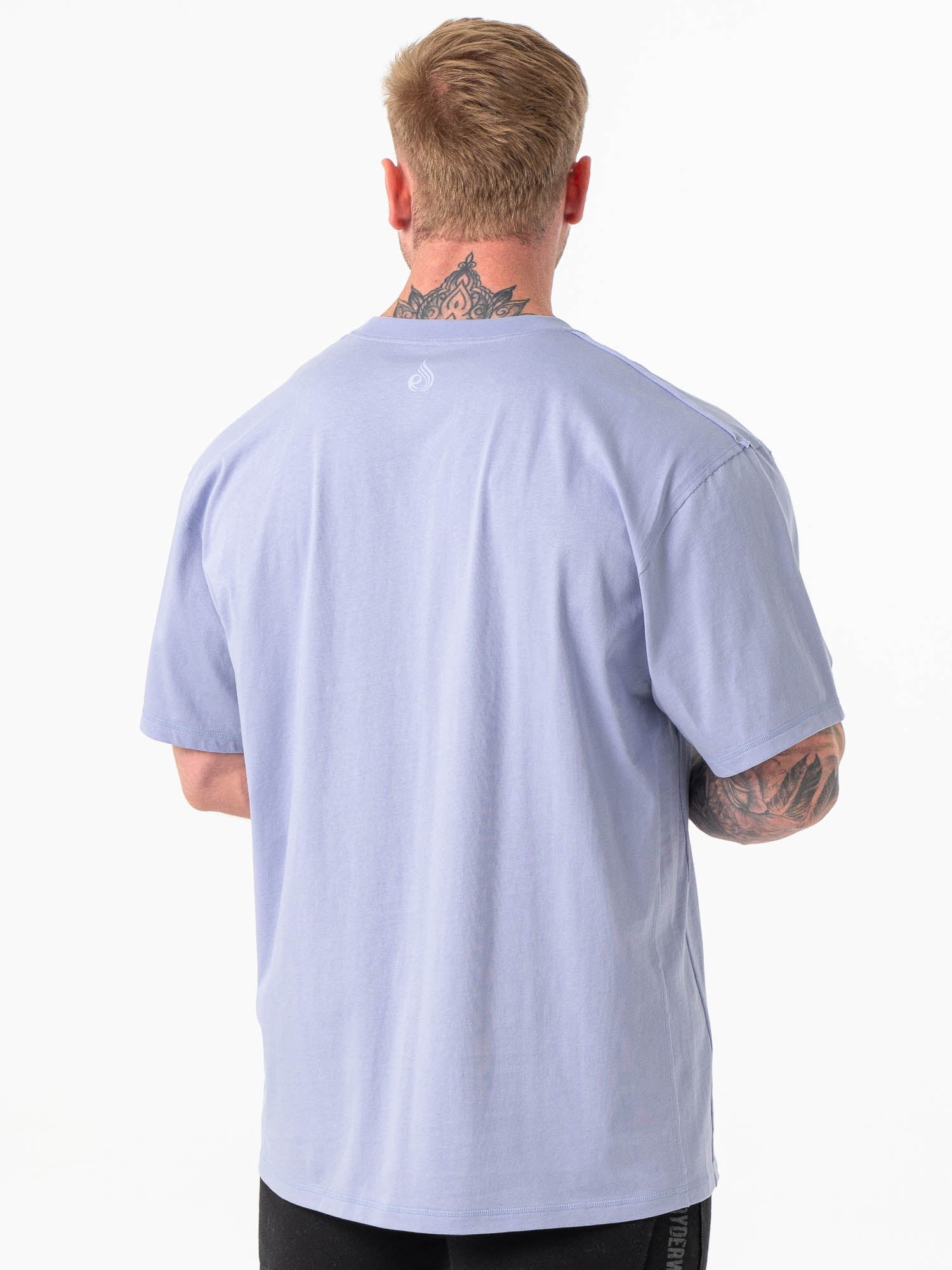 Force Oversized T-Shirt - Lilac Blue 3 Force Oversized T-Shirt - Lilac Blue