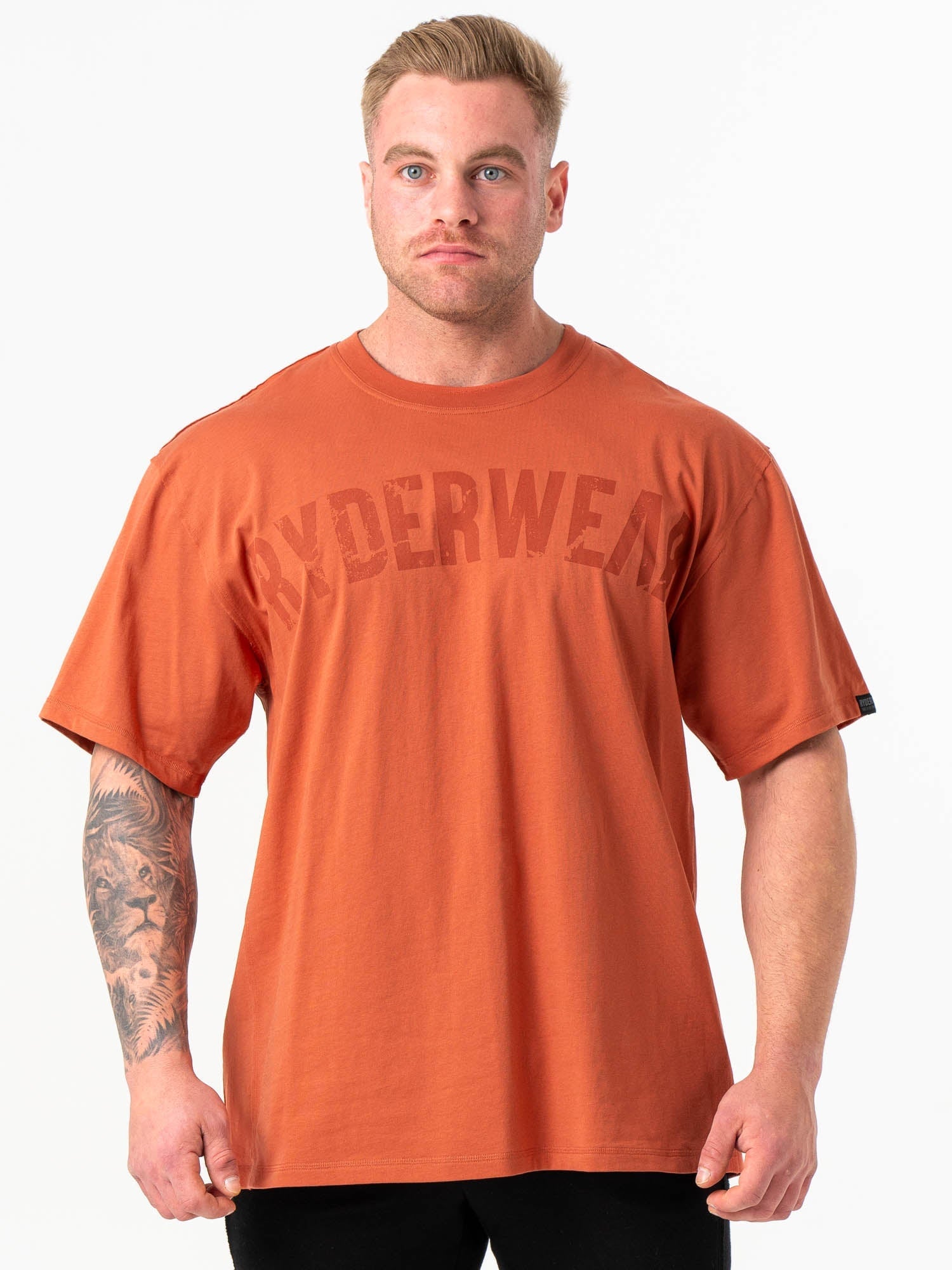 Force Oversized T-Shirt - Terracotta 1 Force Oversized T-Shirt - Terracotta