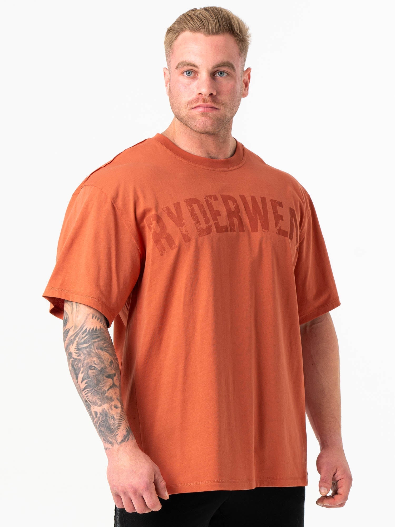 Force Oversized T-Shirt - Terracotta 5 Force Oversized T-Shirt - Terracotta