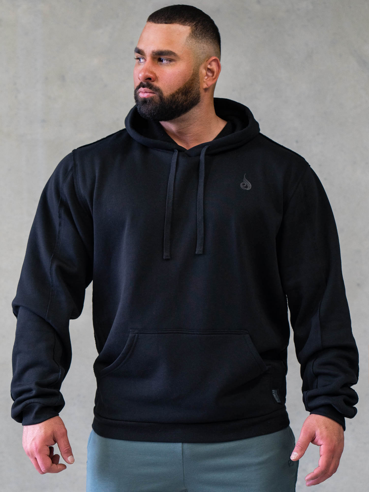 Force Pullover Hoodie - Black 1 Force Pullover Hoodie - Black