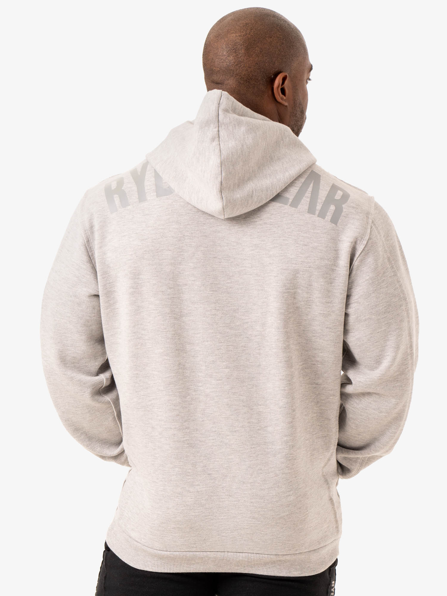 Force Pullover Hoodie - Grey Marl 2 Force Pullover Hoodie - Grey Marl