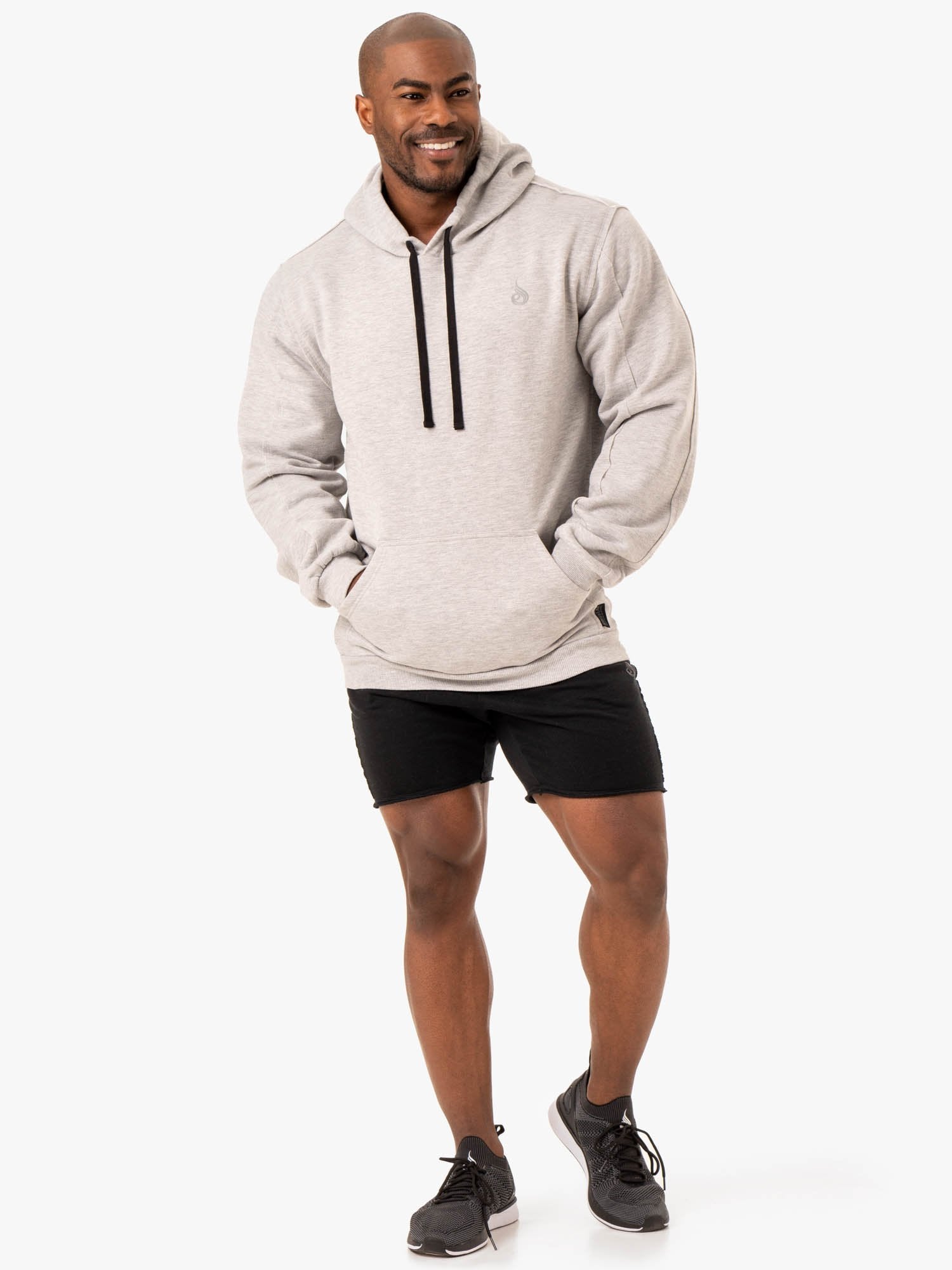 Force Pullover Hoodie - Grey Marl 4 Force Pullover Hoodie - Grey Marl