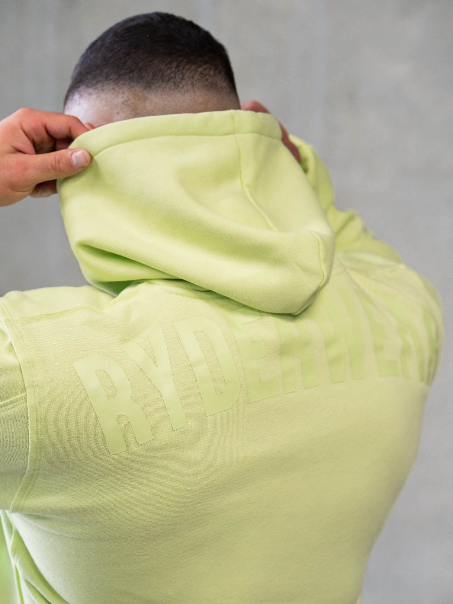 Force Pullover Hoodie - Lime 2 Force Pullover Hoodie - Lime