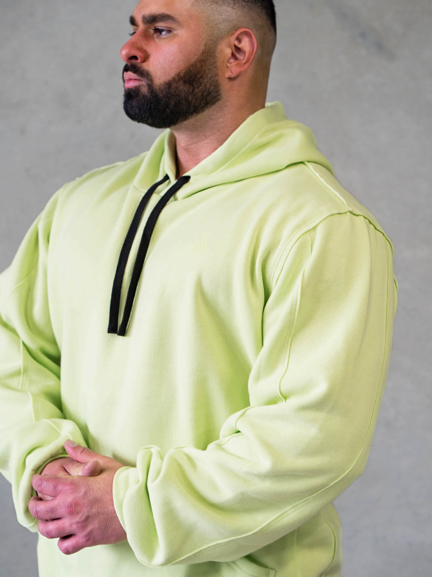 Force Pullover Hoodie - Lime 4 Force Pullover Hoodie - Lime
