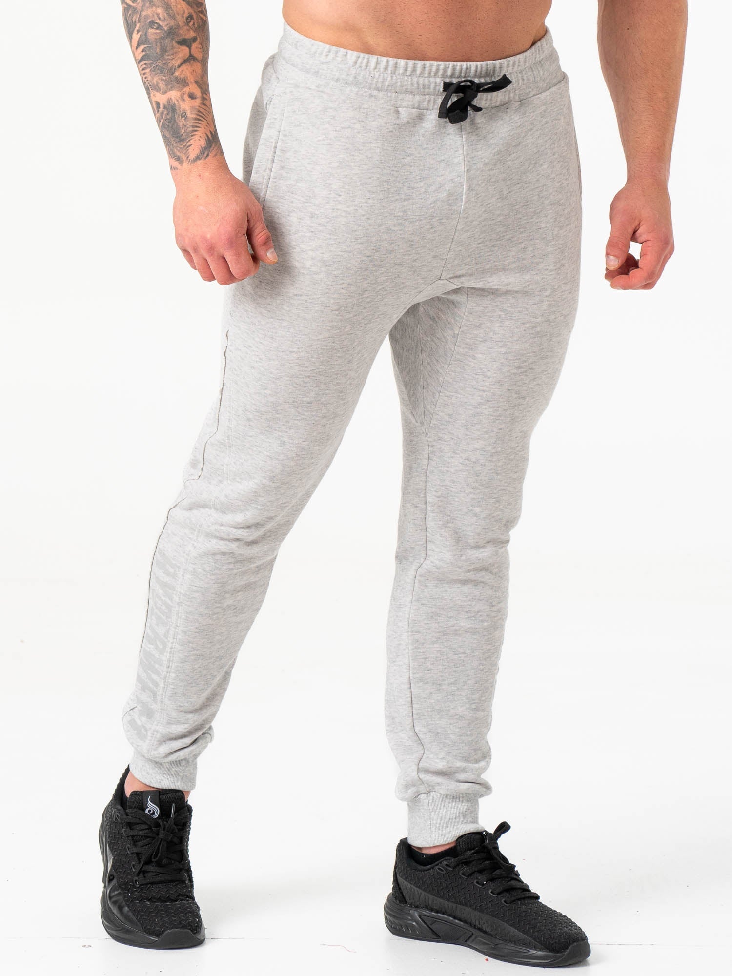 Force Track Pants - Chalk Grey Marl