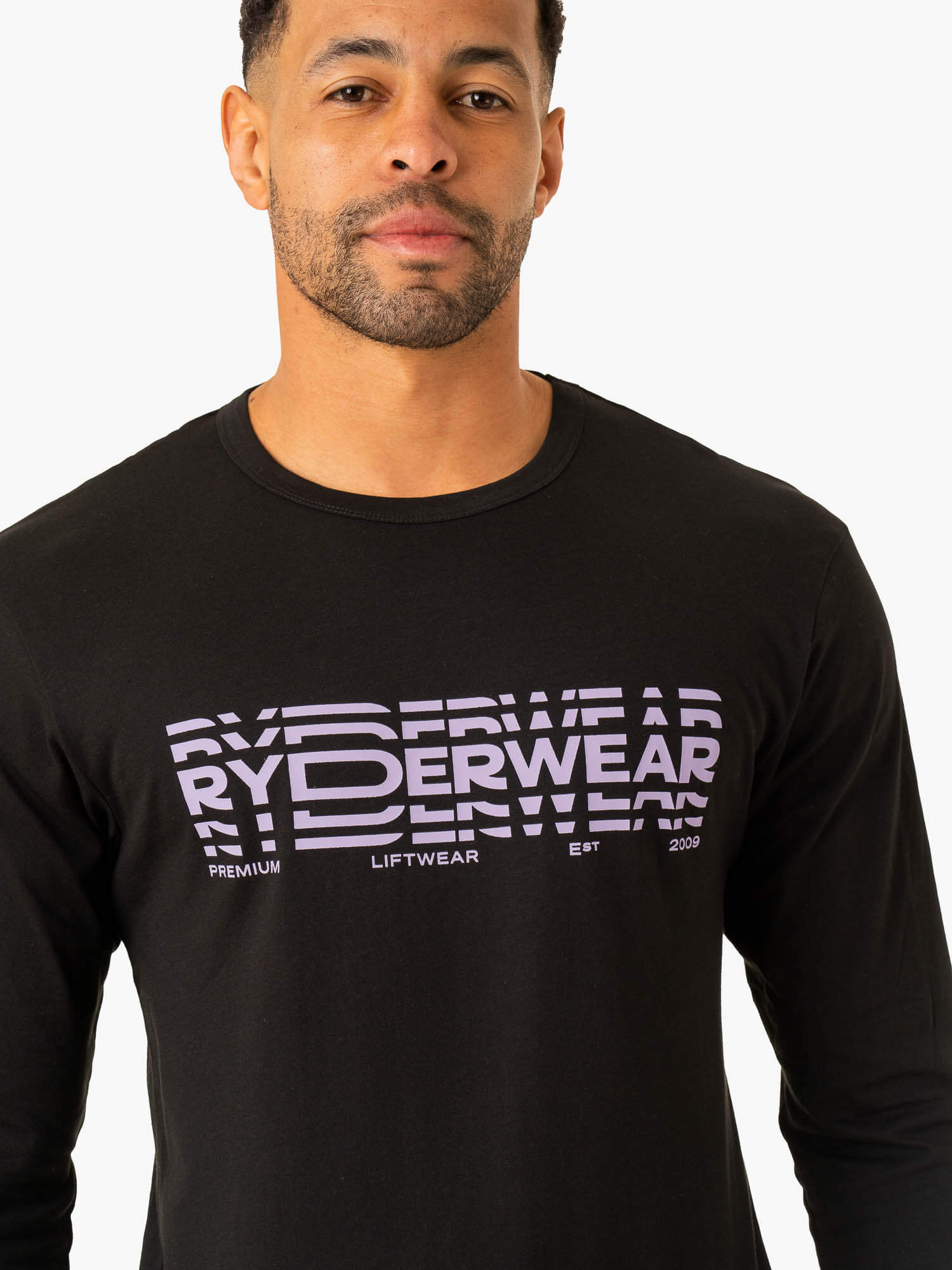 Graphic Long Sleeve T-Shirt - Black 3 Graphic Long Sleeve T-Shirt - Black