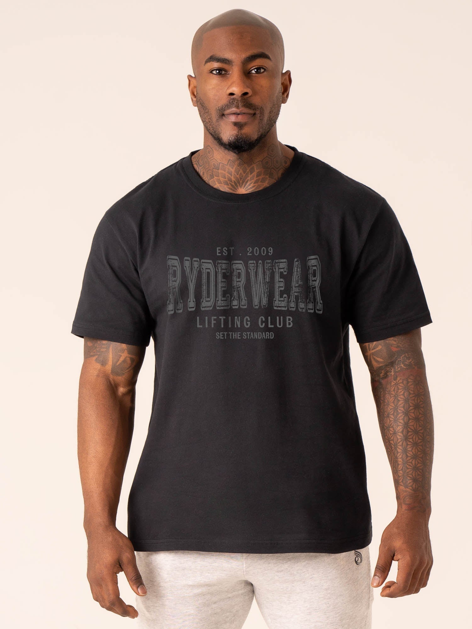 Grit Oversized T-Shirt - Black 1 Grit Oversized T-Shirt - Black