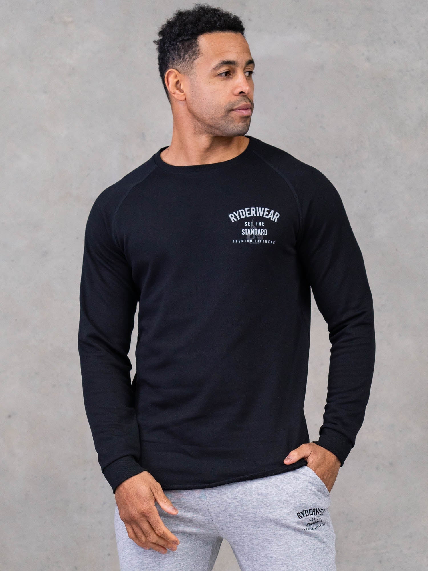 Legacy Crewneck - Black 1 Legacy Crewneck - Black