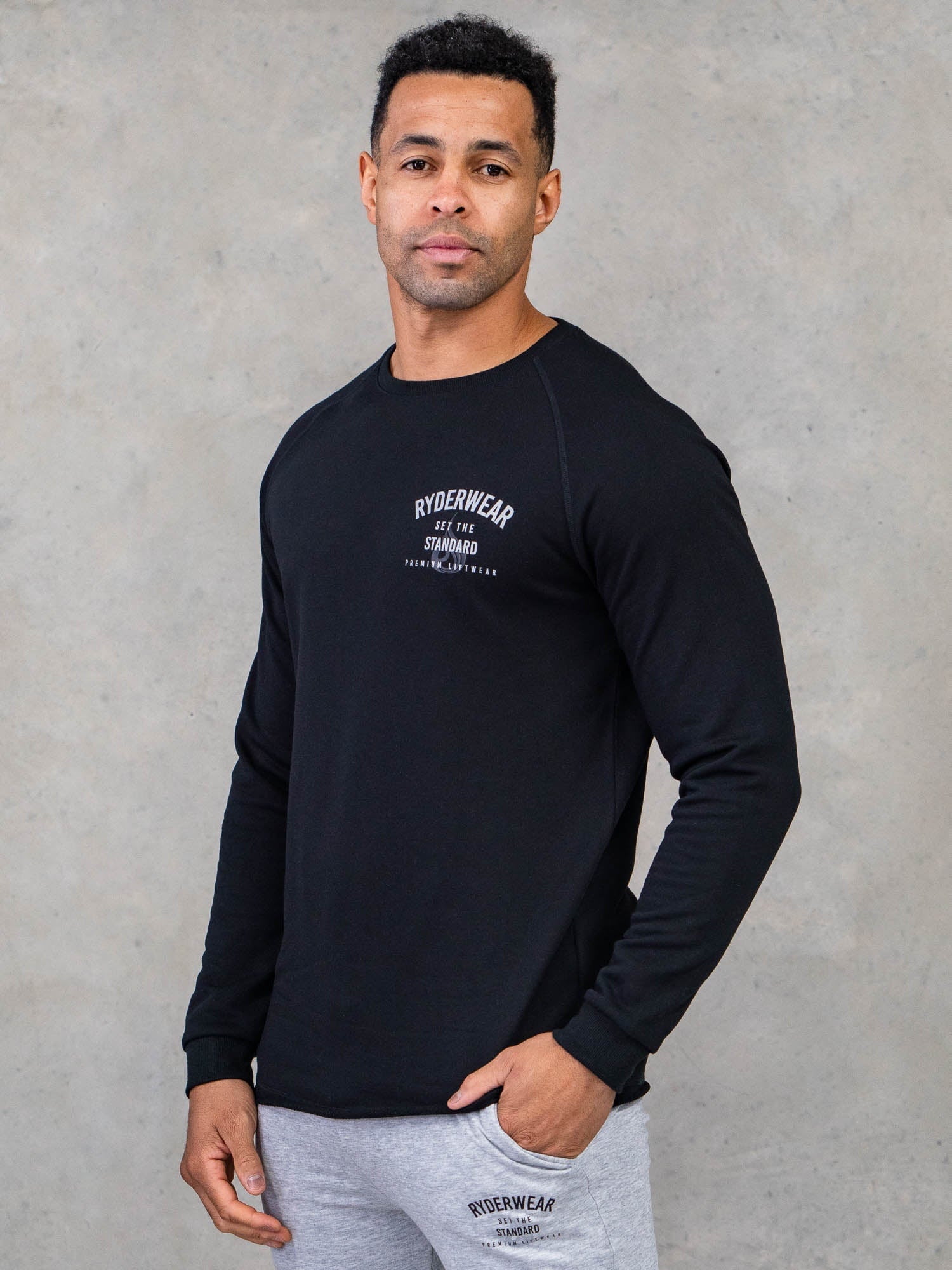 Legacy Crewneck - Black 4 Legacy Crewneck - Black