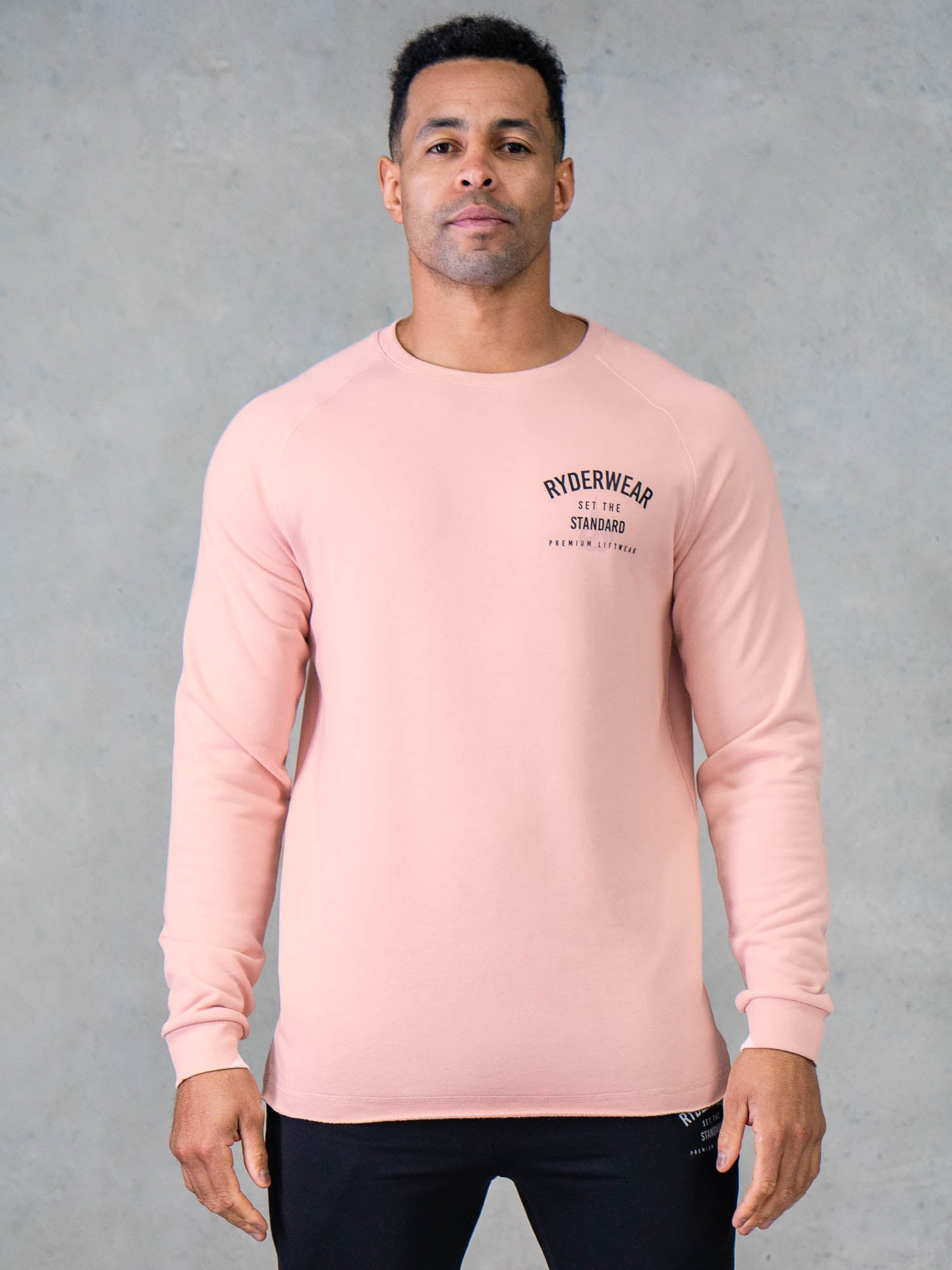 Legacy Crewneck - Faded Pink 1 Legacy Crewneck - Faded Pink