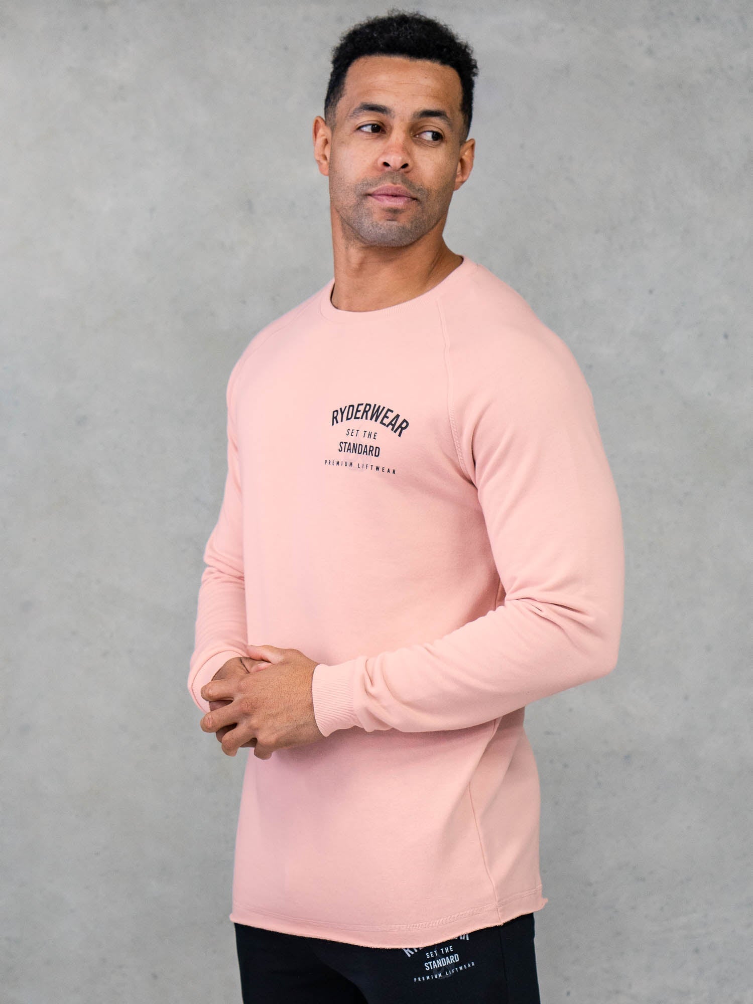 Legacy Crewneck - Faded Pink 2 Legacy Crewneck - Faded Pink