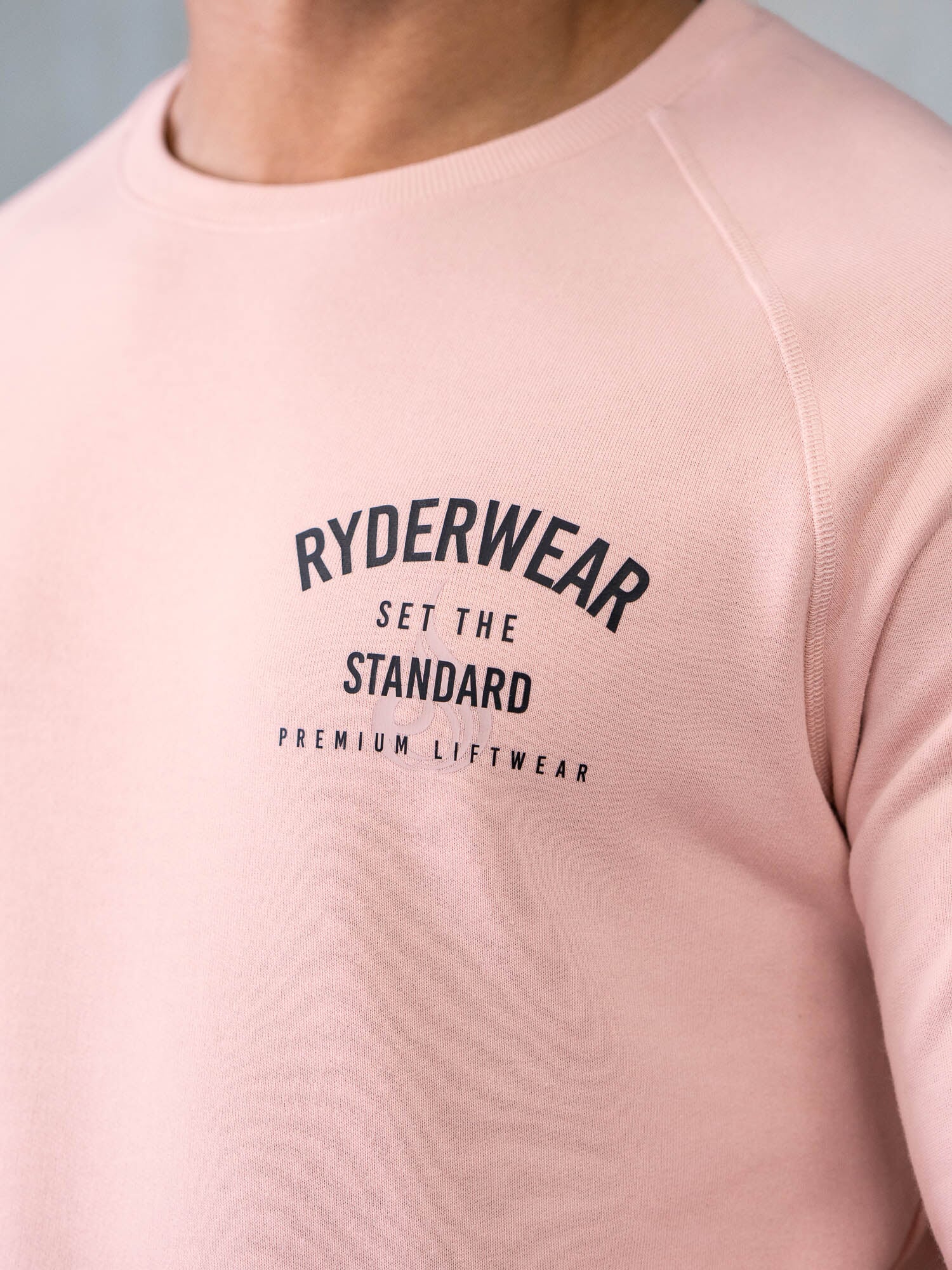 Legacy Crewneck - Faded Pink 4 Legacy Crewneck - Faded Pink