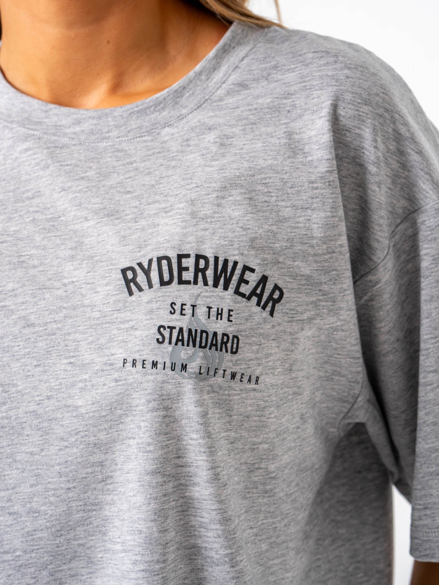 Legacy T-Shirt - Grey Marl 4 Legacy T-Shirt - Grey Marl