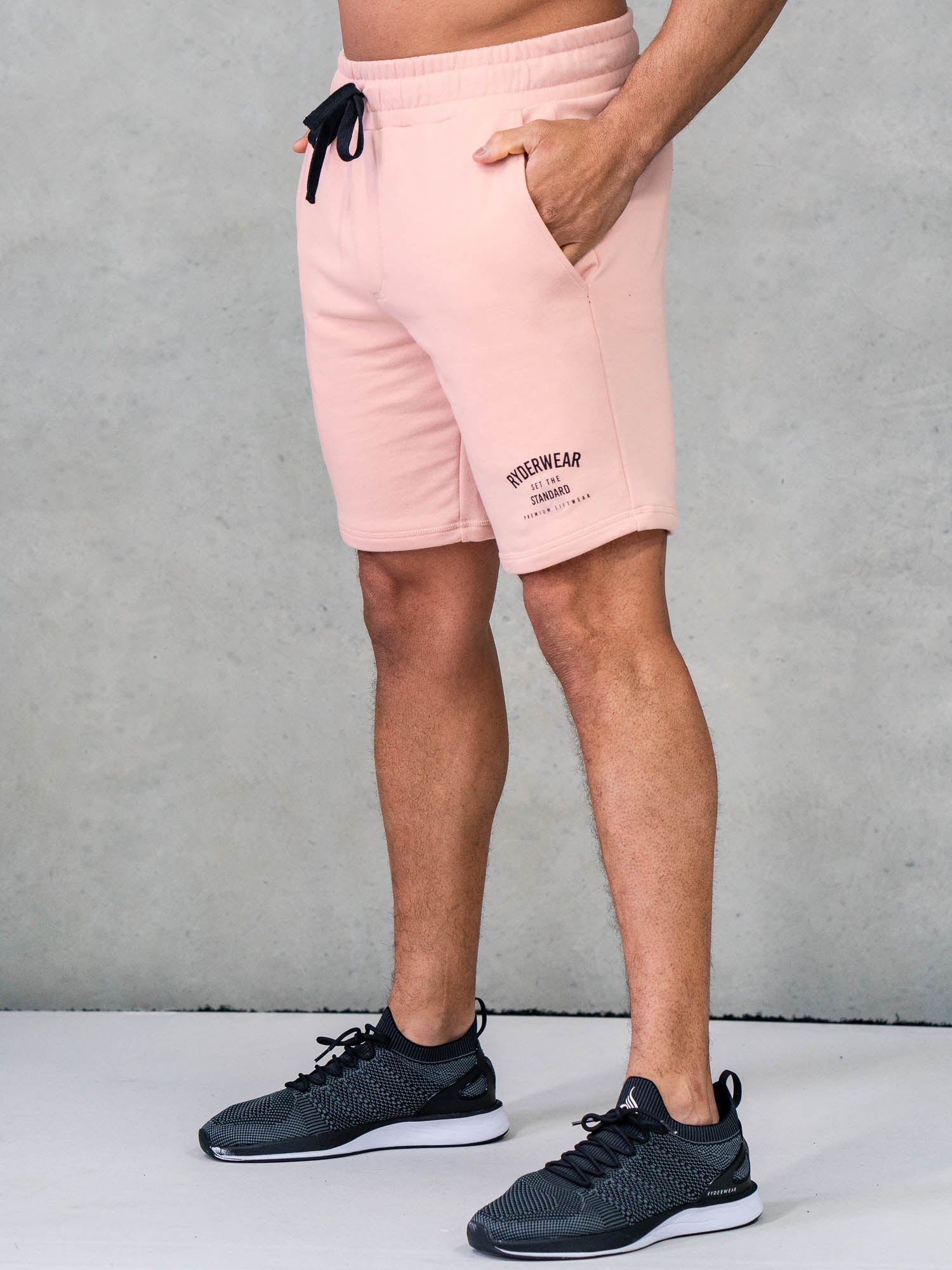 Legacy Track Shorts - Faded Pink 2 Legacy Track Shorts - Faded Pink