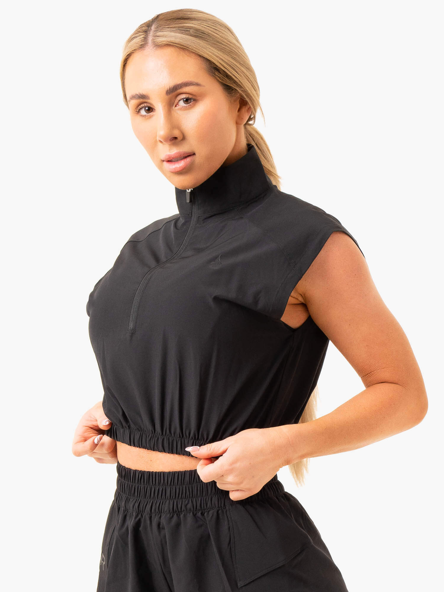 Level Up Sleeveless Training Top - Black 2 Level Up Sleeveless Training Top - Black